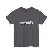 1973 Chevy Corvette Classic White T-shirt - Cars, Trucks & Cycles - Harvey Ltd