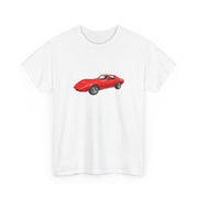 1973 Chevy Corvette Stingray Mille Miglia Red T-shirt - Cars, Trucks & Cycles - Harvey Ltd