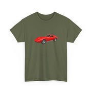 1973 Chevy Corvette Stingray Mille Miglia Red T-shirt - Cars, Trucks & Cycles - Harvey Ltd