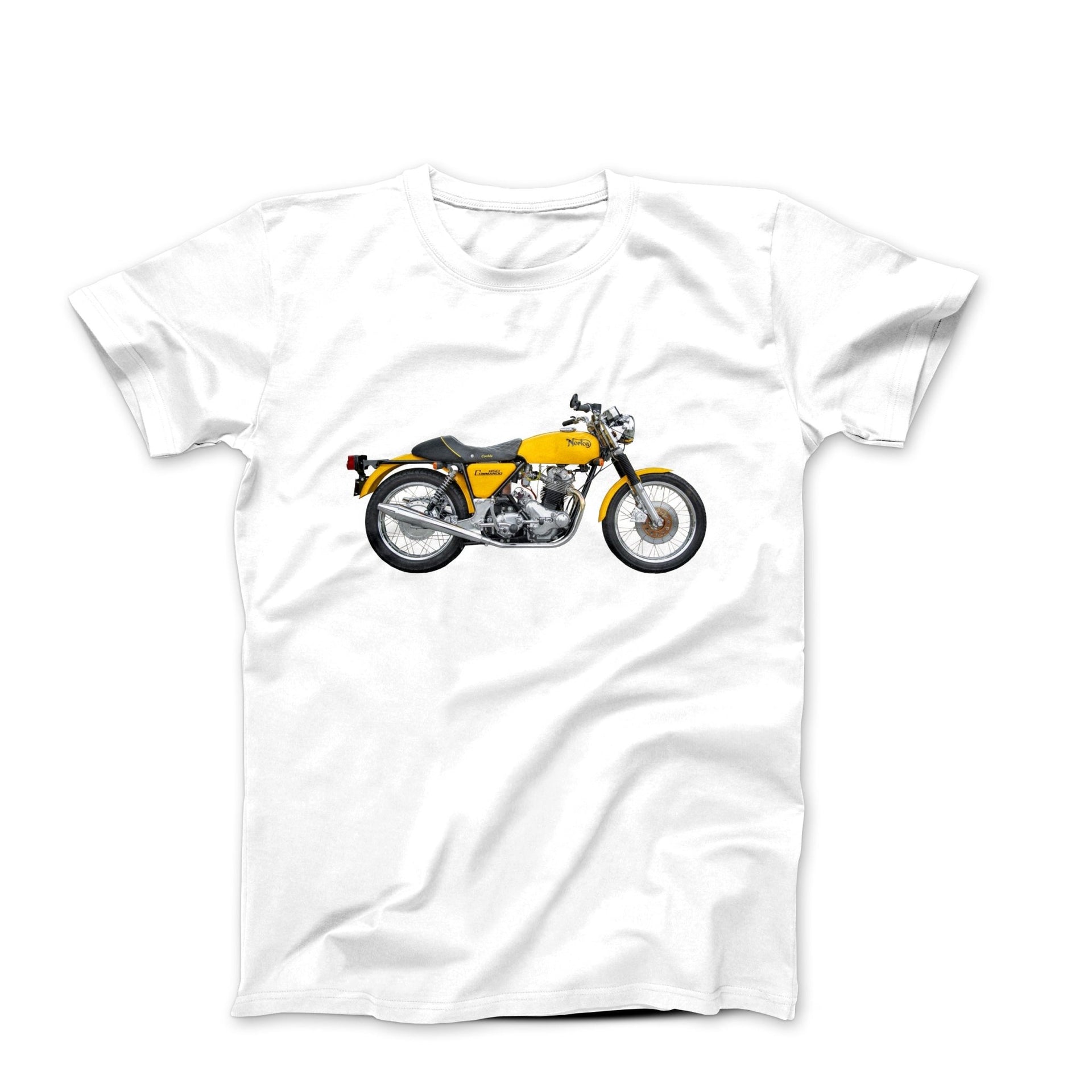 1973 Norton 850 Commando Motorcycle T-shirt - Cars, Trucks & Cycles - Harvey Ltd