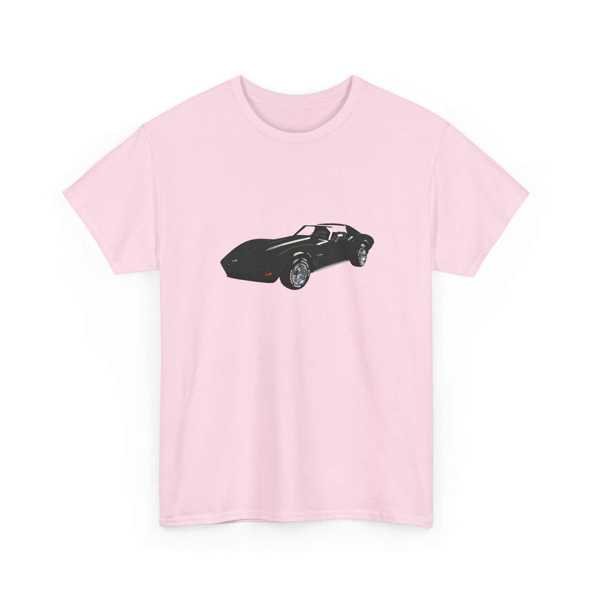 1974 Chevy Corvette Dark Green T-shirt - Cars, Trucks & Cycles - Harvey Ltd