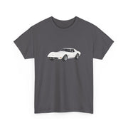 1974 Chevy Corvette Stingray Classic White T-shirt - Cars, Trucks & Cycles - Harvey Ltd