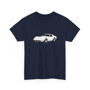 1974 Chevy Corvette Stingray Classic White T-shirt - Cars, Trucks & Cycles - Harvey Ltd