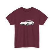 1974 Chevy Corvette Stingray Classic White T-shirt - Cars, Trucks & Cycles - Harvey Ltd