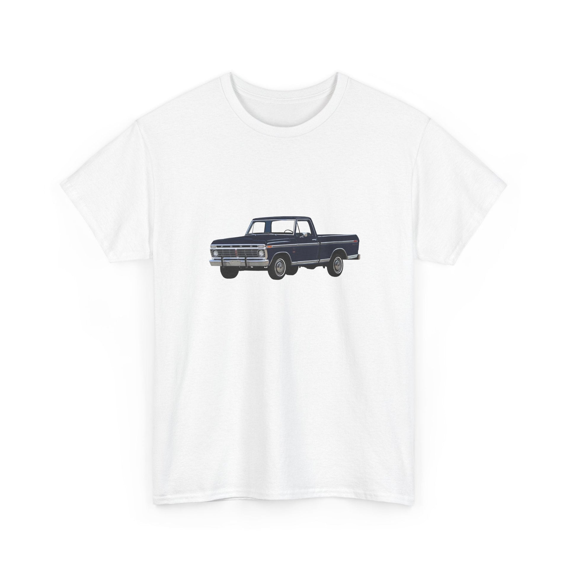 1974 Ford F - 100 Ranger Pickup T-shirt - Cars, Trucks & Cycles - Harvey Ltd