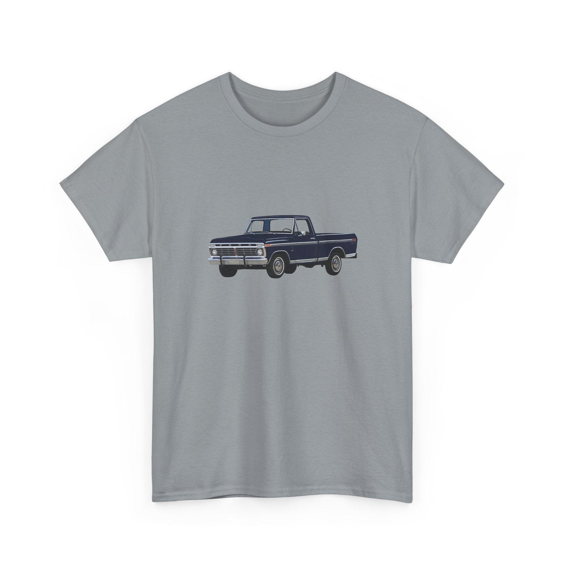 1974 Ford F - 100 Ranger Pickup T-shirt - Cars, Trucks & Cycles - Harvey Ltd