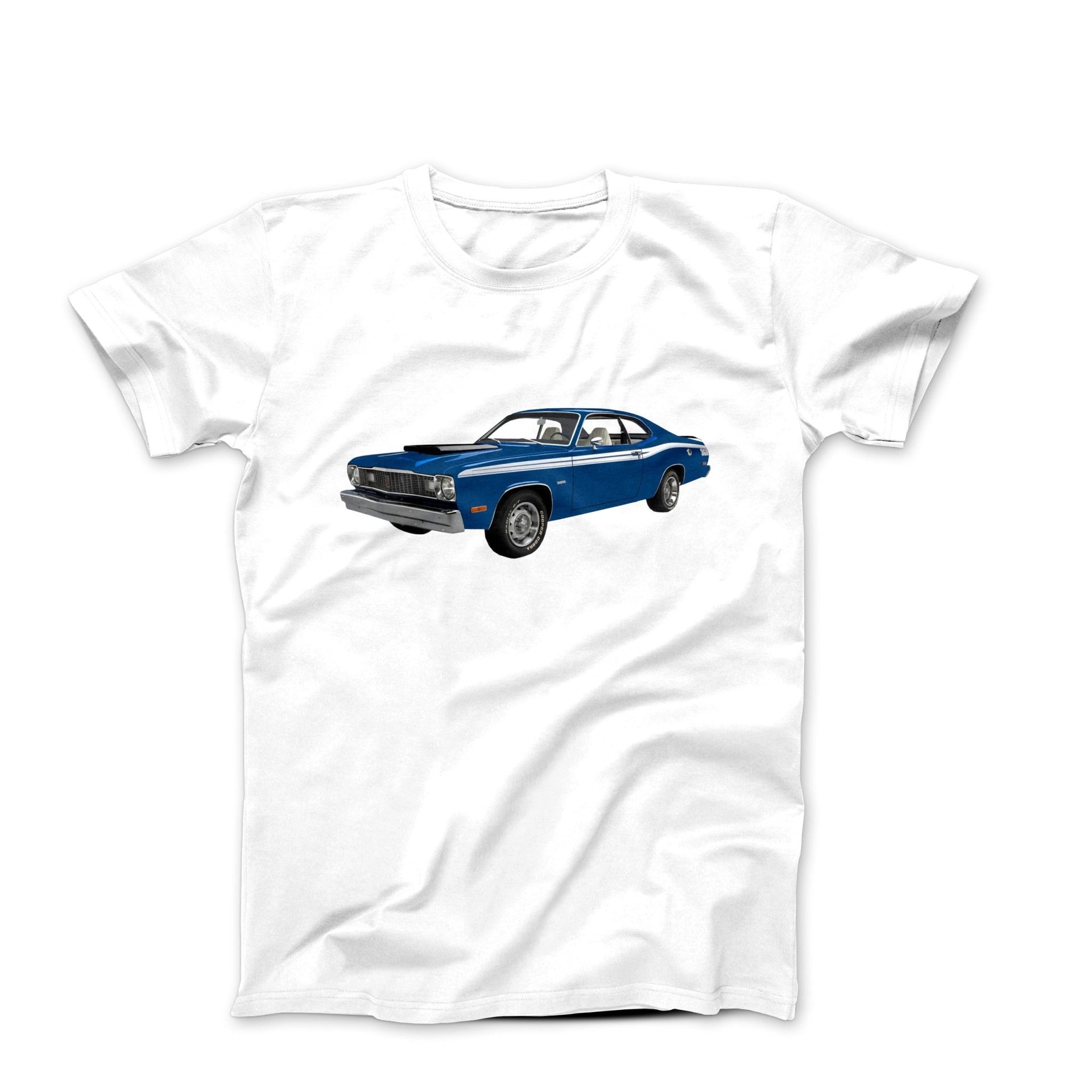 1974 Plymouth Duster Muscle Car T-shirt - Cars, Trucks & Cycles - Harvey Ltd