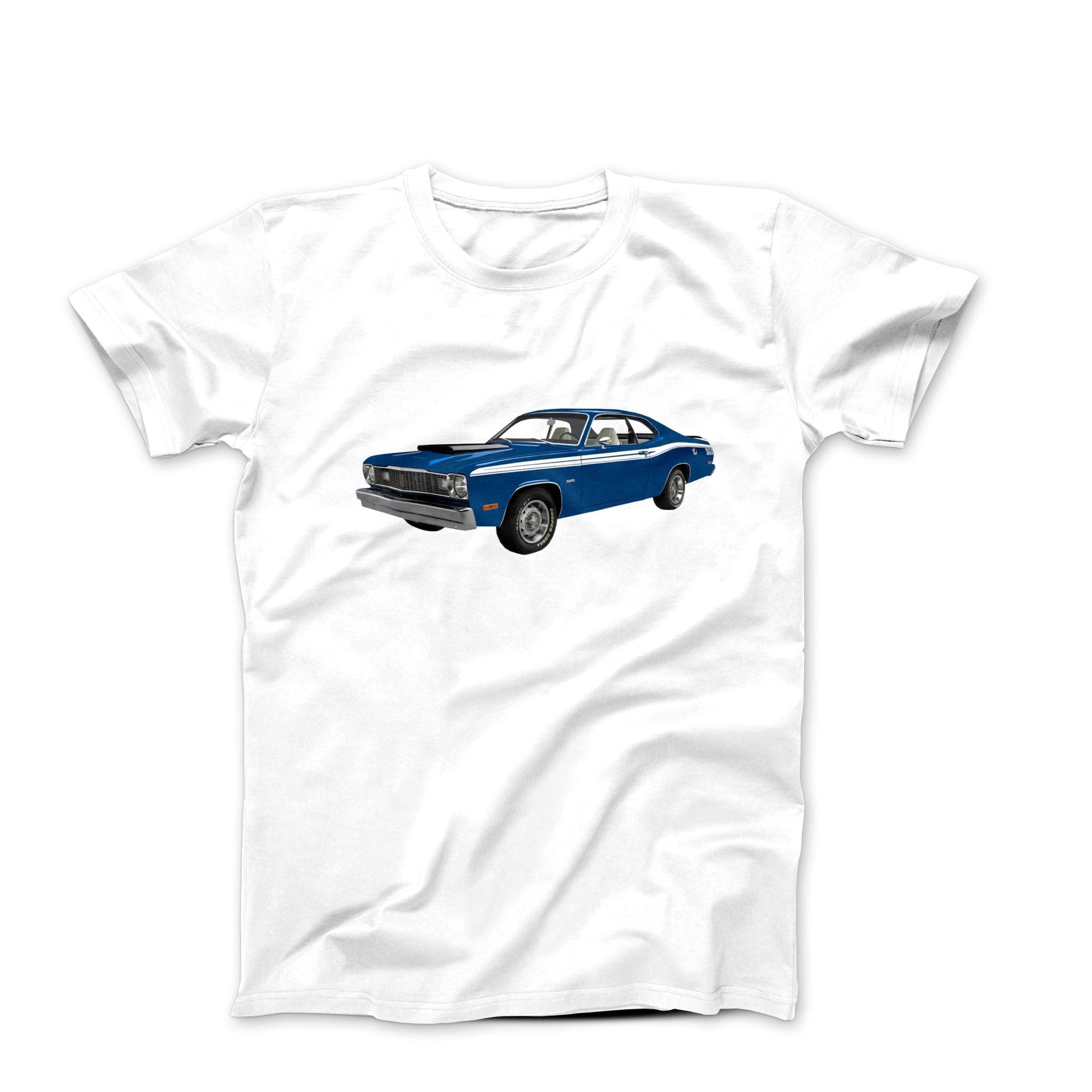 1974 Plymouth Duster Muscle Car T-shirt - Cars, Trucks & Cycles - Harvey Ltd