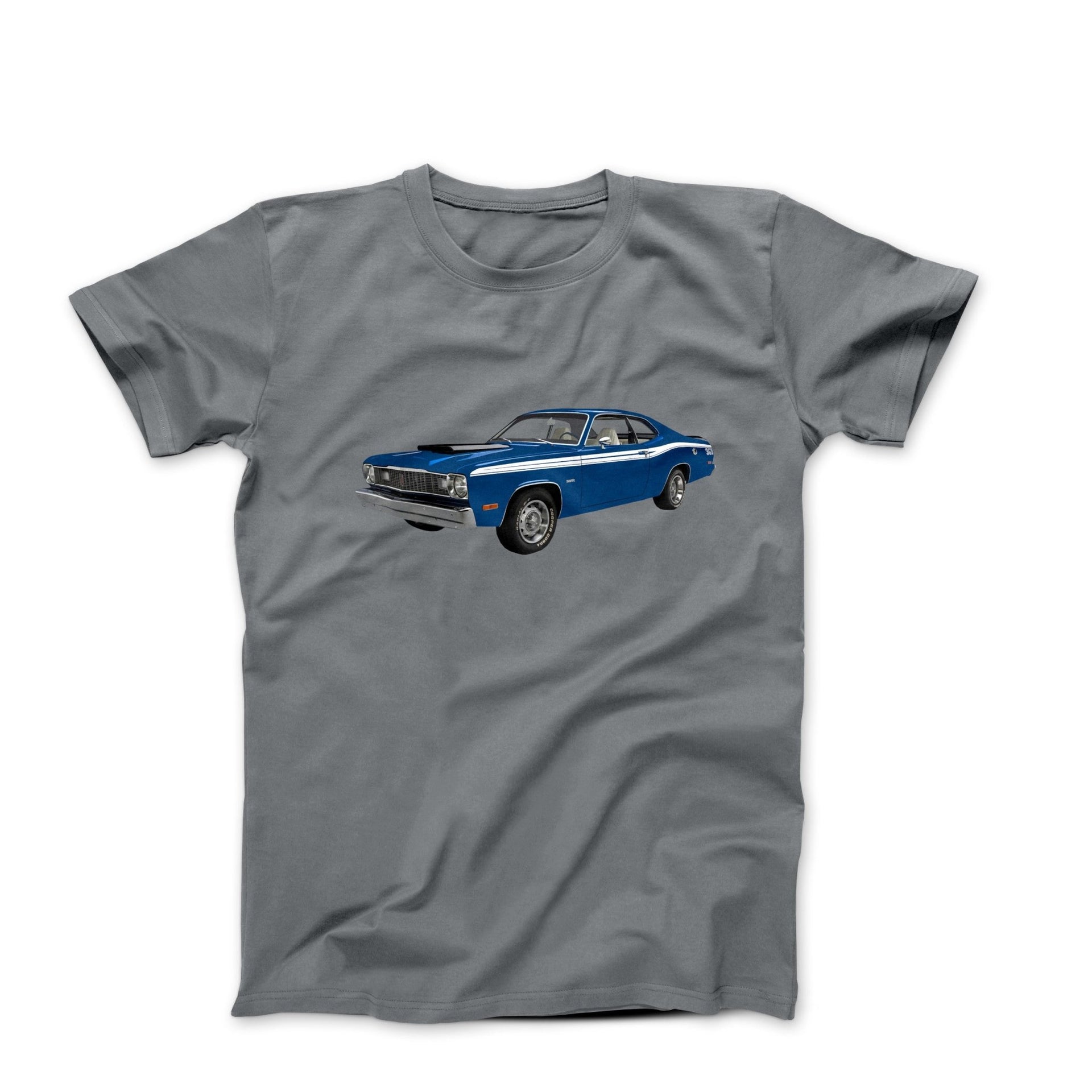 1974 Plymouth Duster Muscle Car T-shirt - Cars, Trucks & Cycles - Harvey Ltd