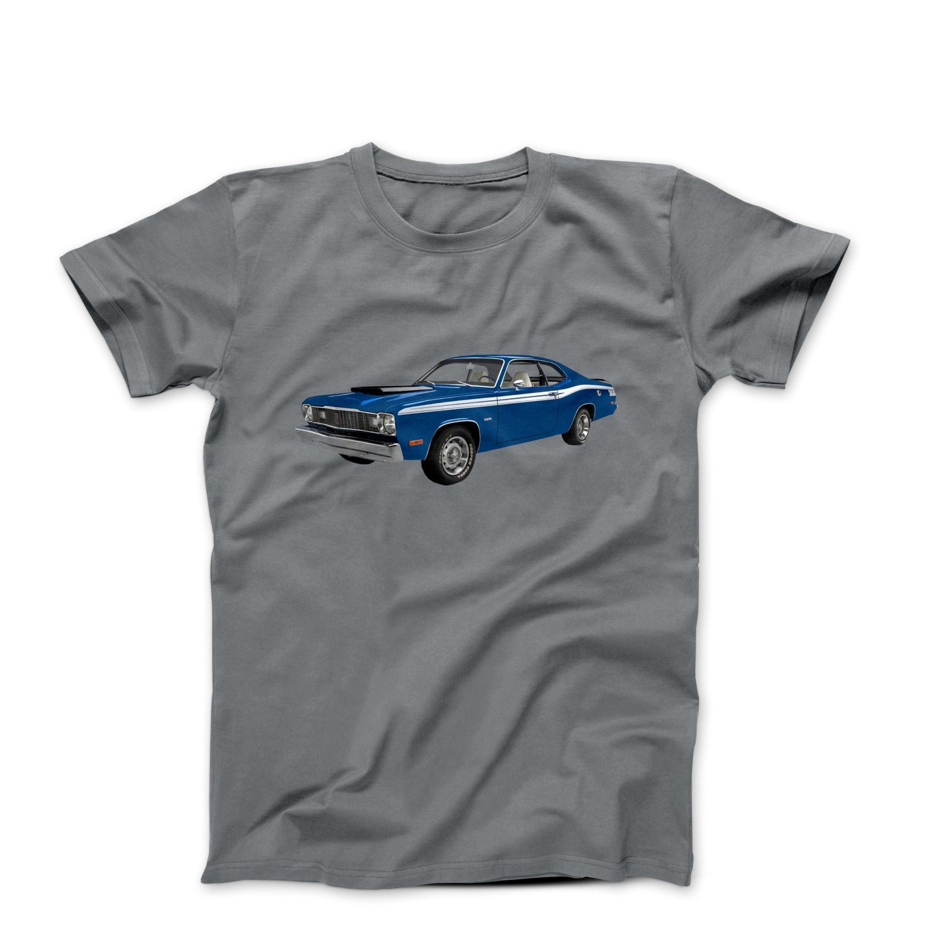 1974 Plymouth Duster Muscle Car T-shirt - Cars, Trucks & Cycles - Harvey Ltd