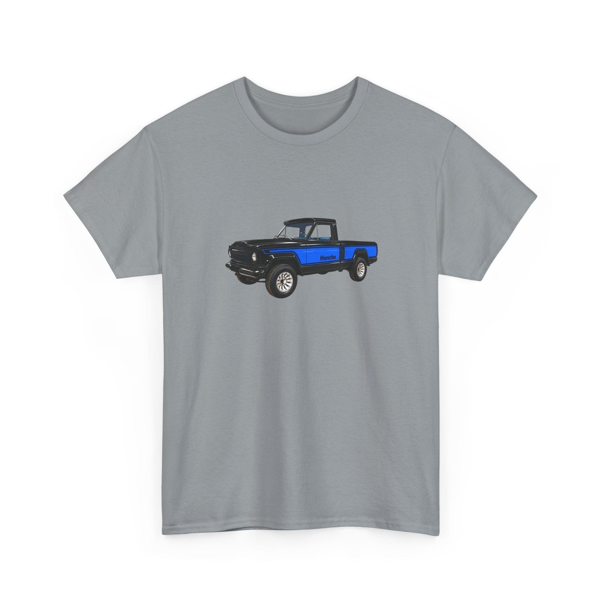 1976 Jeep J10 Honcho Pickup T-shirt - Cars, Trucks & Cycles - Harvey Ltd