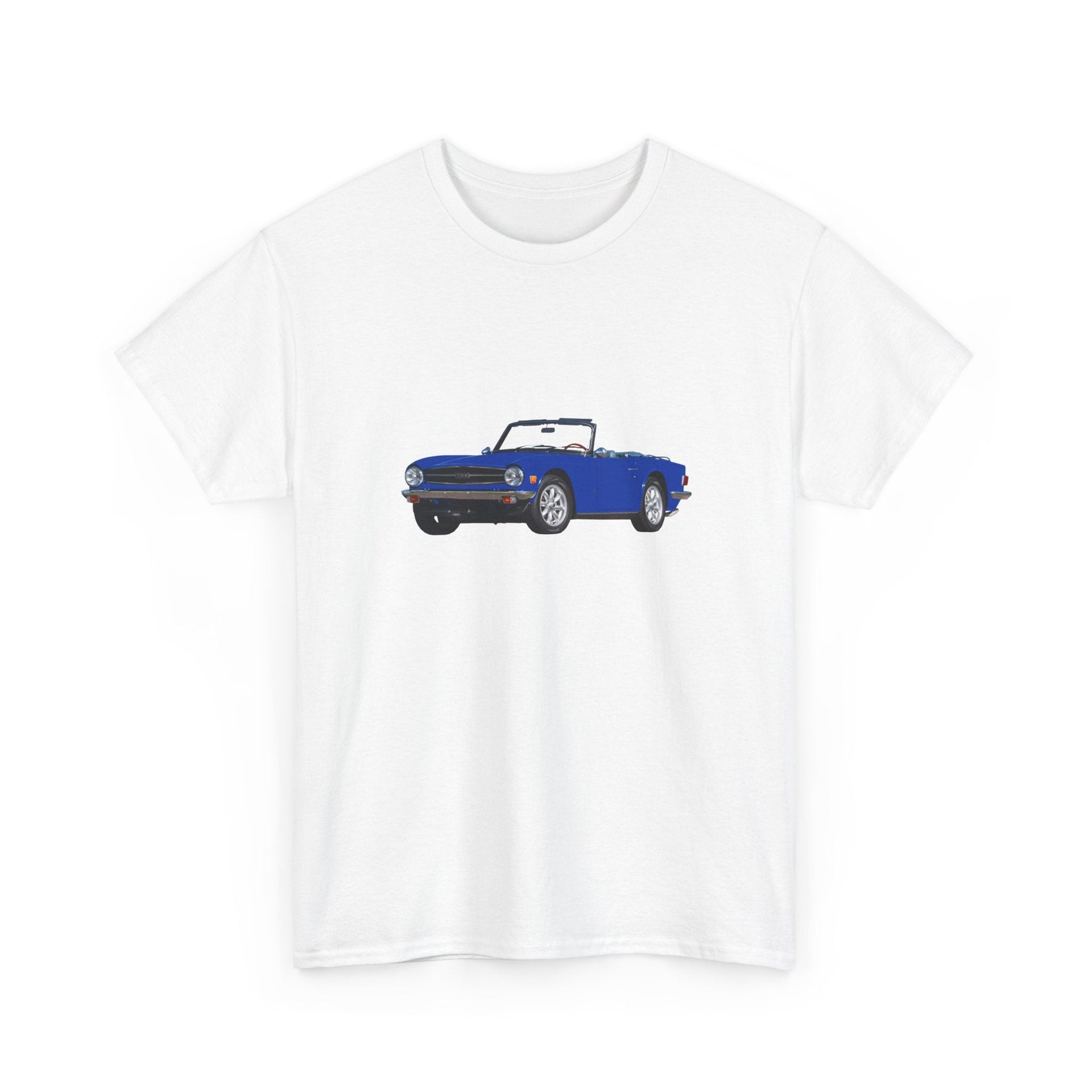 1976 Triumph TR6 Roadster T-Shirt - Cars, Trucks & Cycles - Harvey Ltd