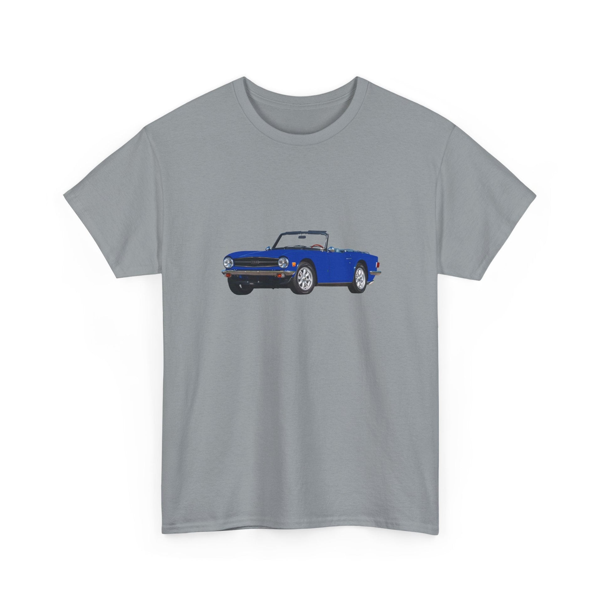 1976 Triumph TR6 Roadster T-Shirt - Cars, Trucks & Cycles - Harvey Ltd