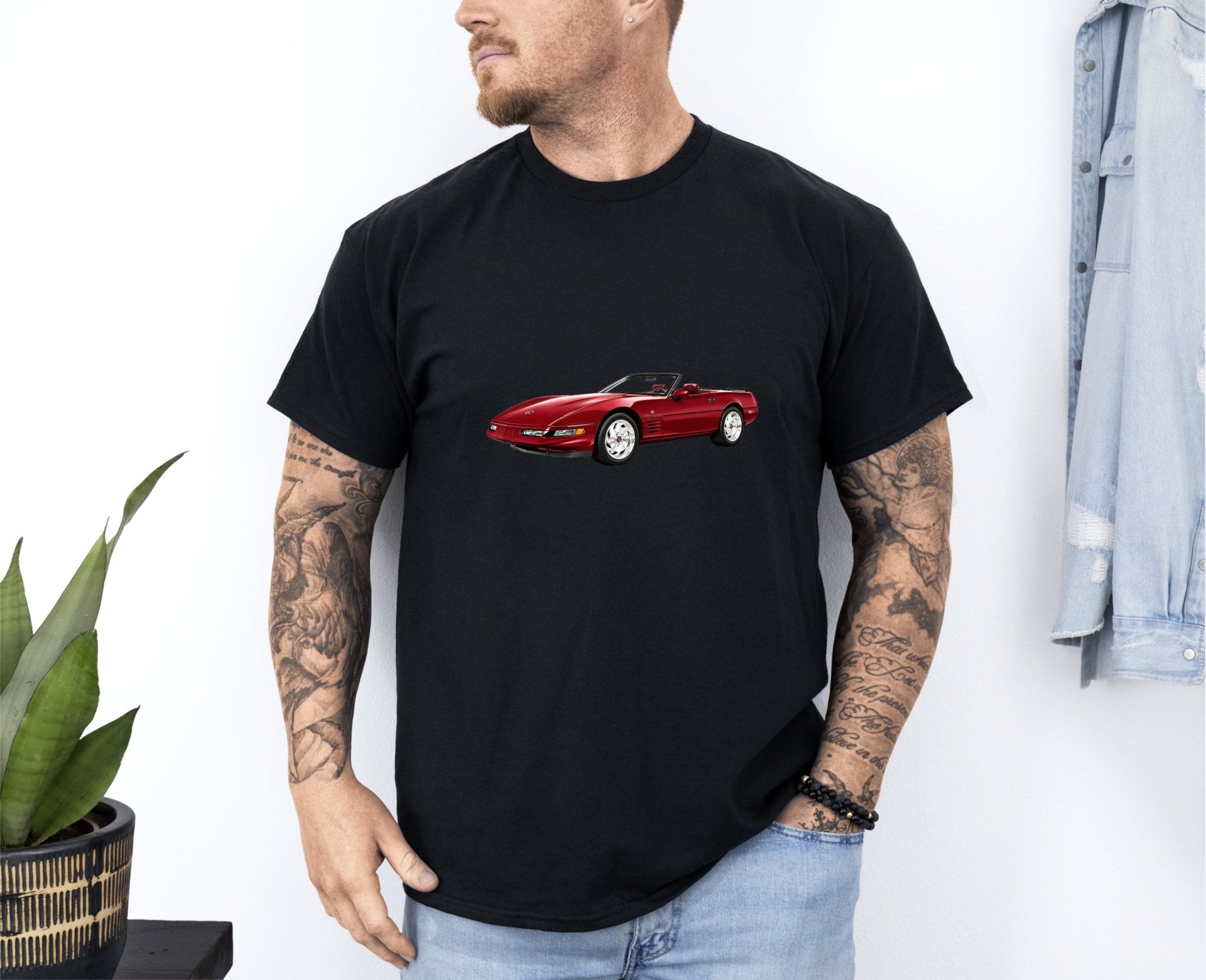 1993 Chevy Corvette 40th Anniversary T-shirt - Cars, Trucks & Cycles - Harvey Ltd
