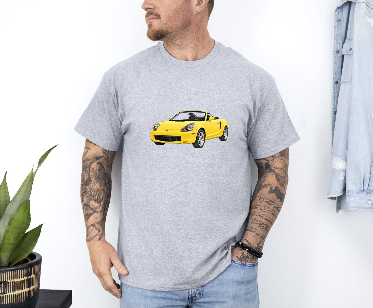 2002 Toyota MR2 Spyder Sports Car T-shirt - Cars, Trucks & Cycles - Harvey Ltd