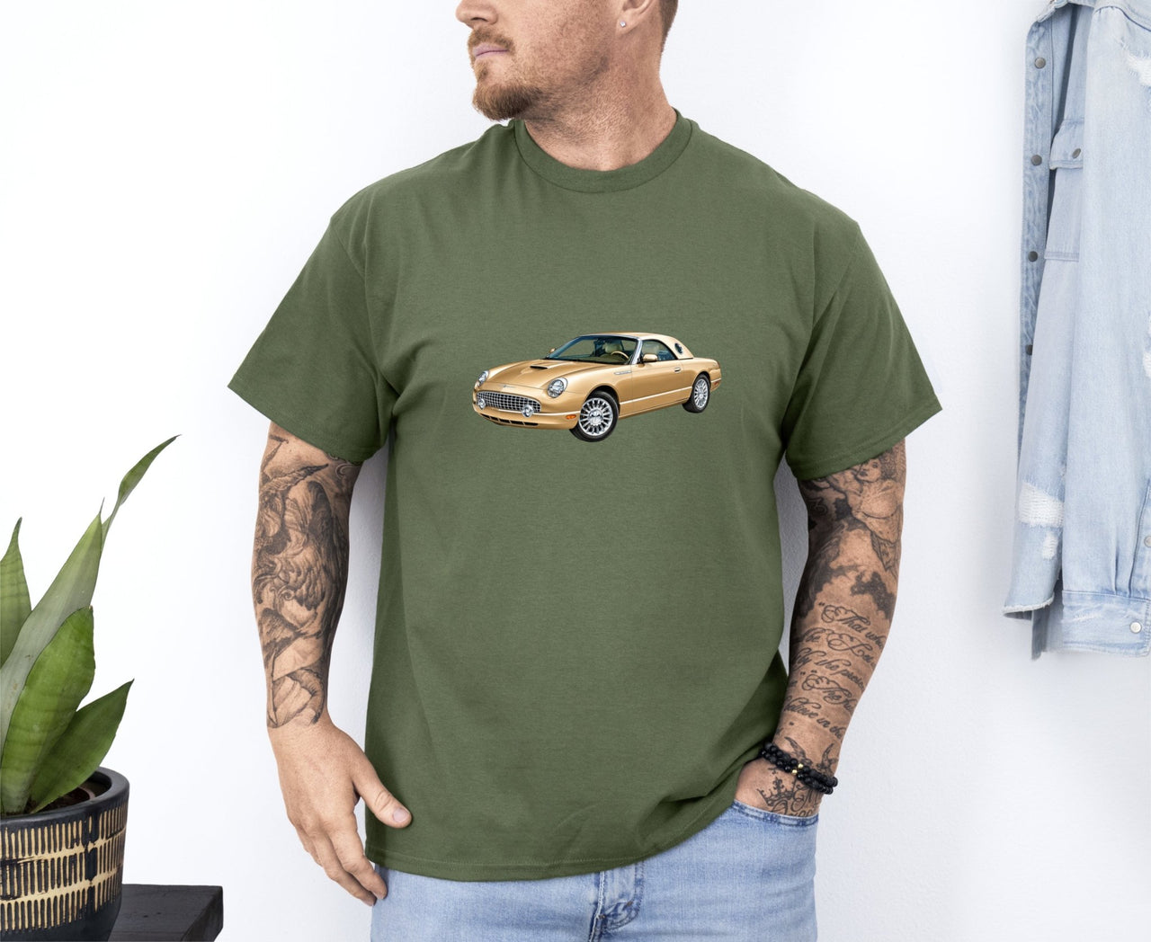 2005 Ford Thunderbird Coupe T-shirt - Cars, Trucks & Cycles - Harvey Ltd