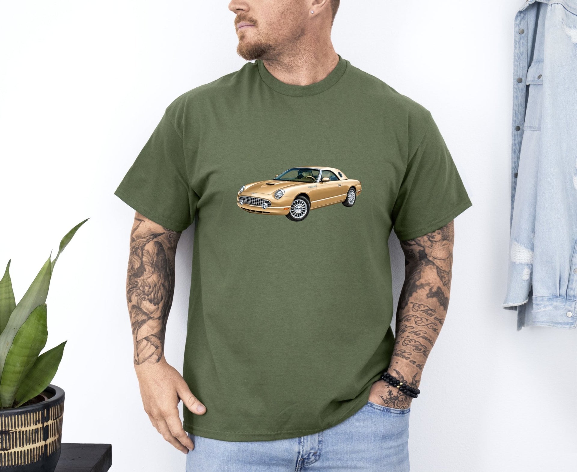 2005 Ford Thunderbird Coupe T-shirt - Cars, Trucks & Cycles - Harvey Ltd