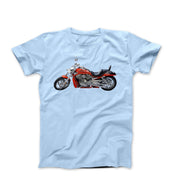 2005 Harley - Davidson Screamin Eagle V - Rod Motorcycle T-shirt - Cars, Trucks & Cycles - Harvey Ltd