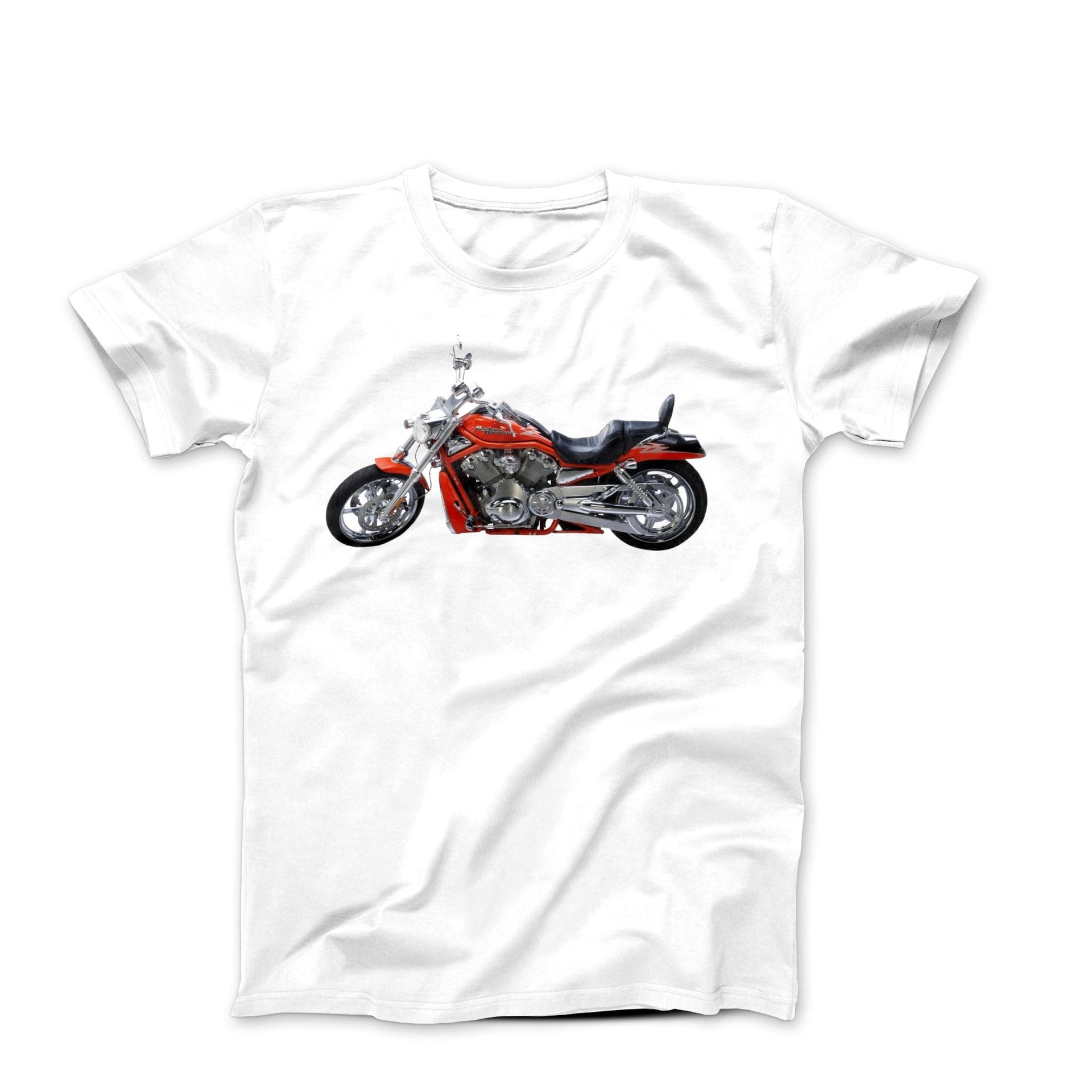 2005 Harley - Davidson Screamin Eagle V - Rod Motorcycle T-shirt - Cars, Trucks & Cycles - Harvey Ltd