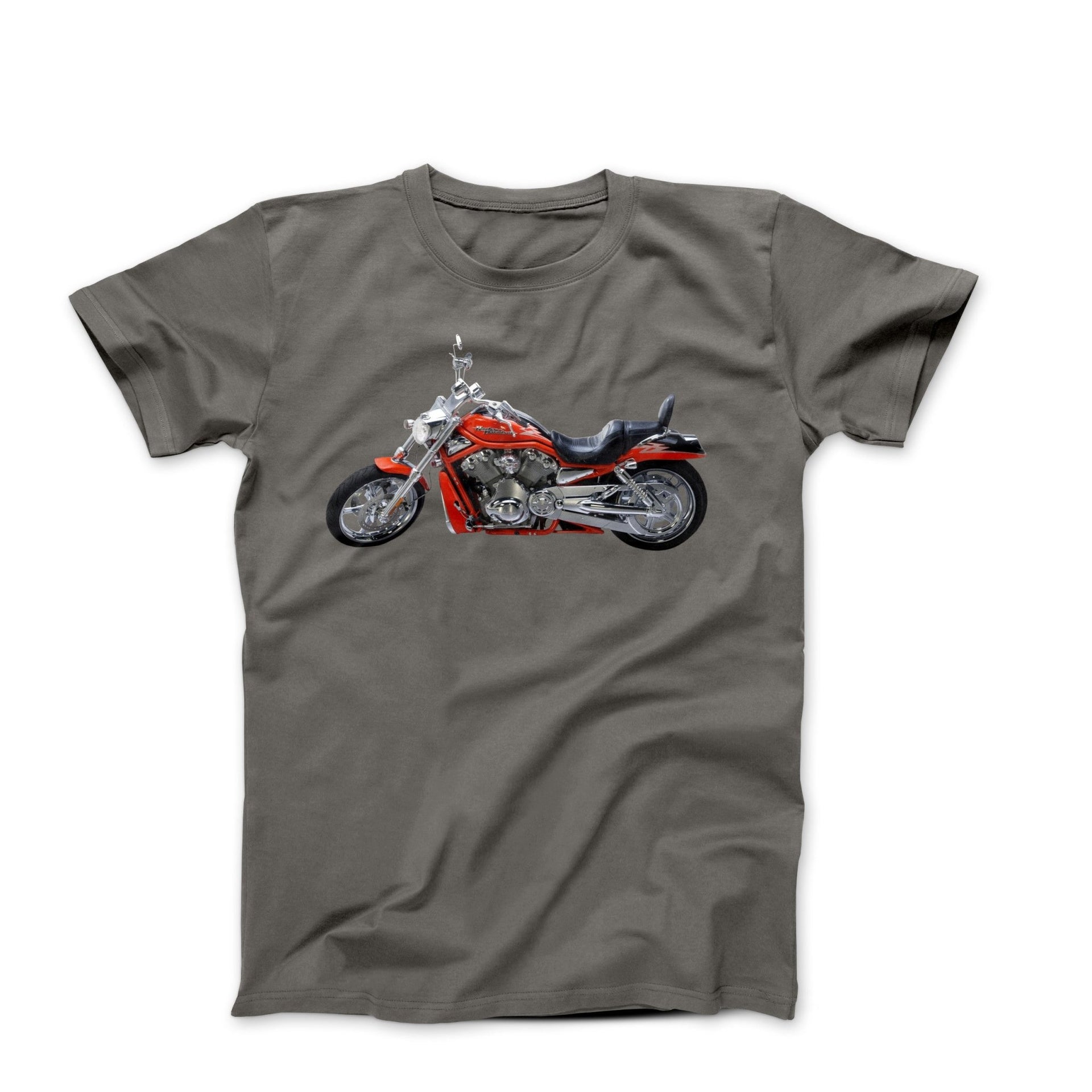 2005 Harley - Davidson Screamin Eagle V - Rod Motorcycle T-shirt - Cars, Trucks & Cycles - Harvey Ltd
