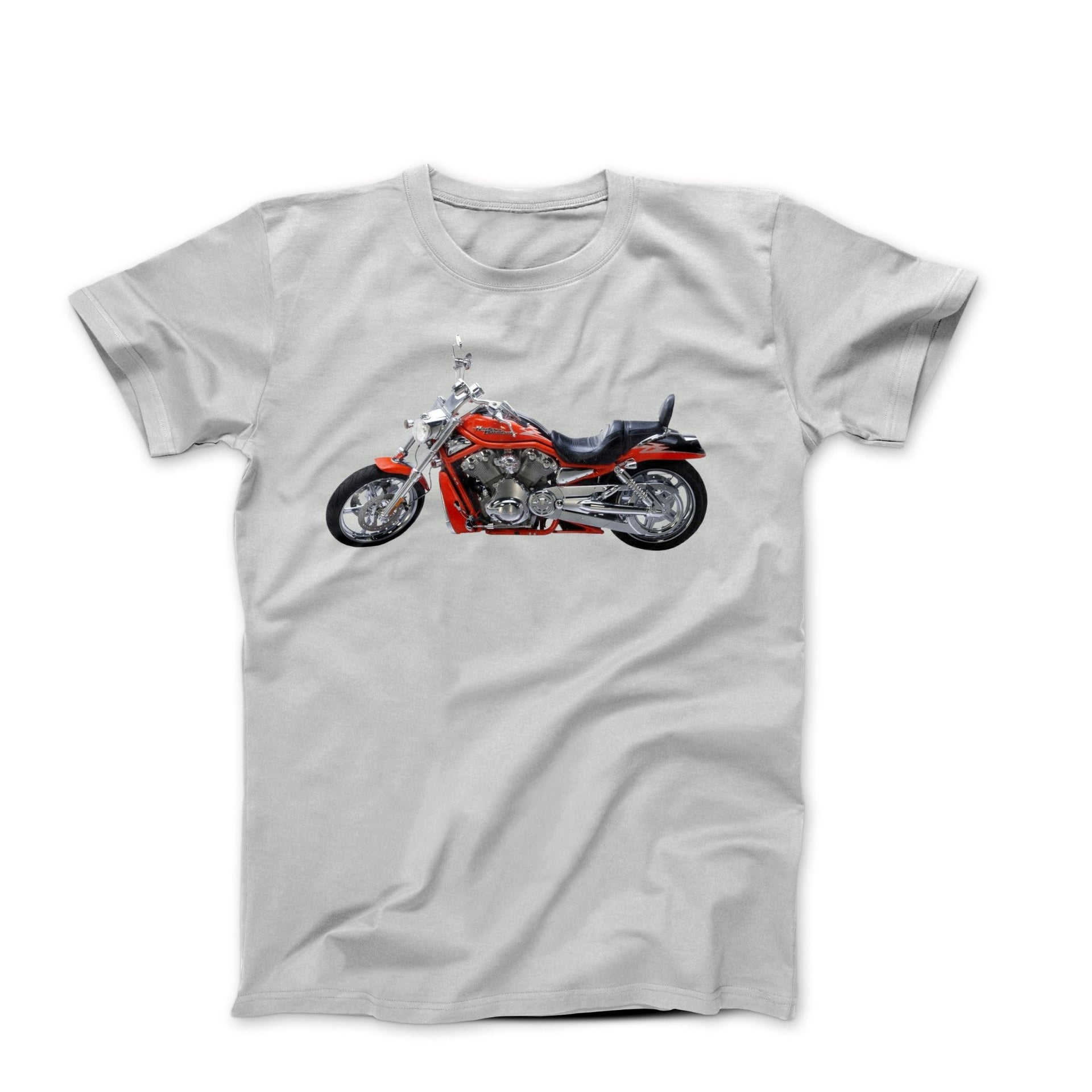 2005 Harley - Davidson Screamin Eagle V - Rod Motorcycle T-shirt - Cars, Trucks & Cycles - Harvey Ltd