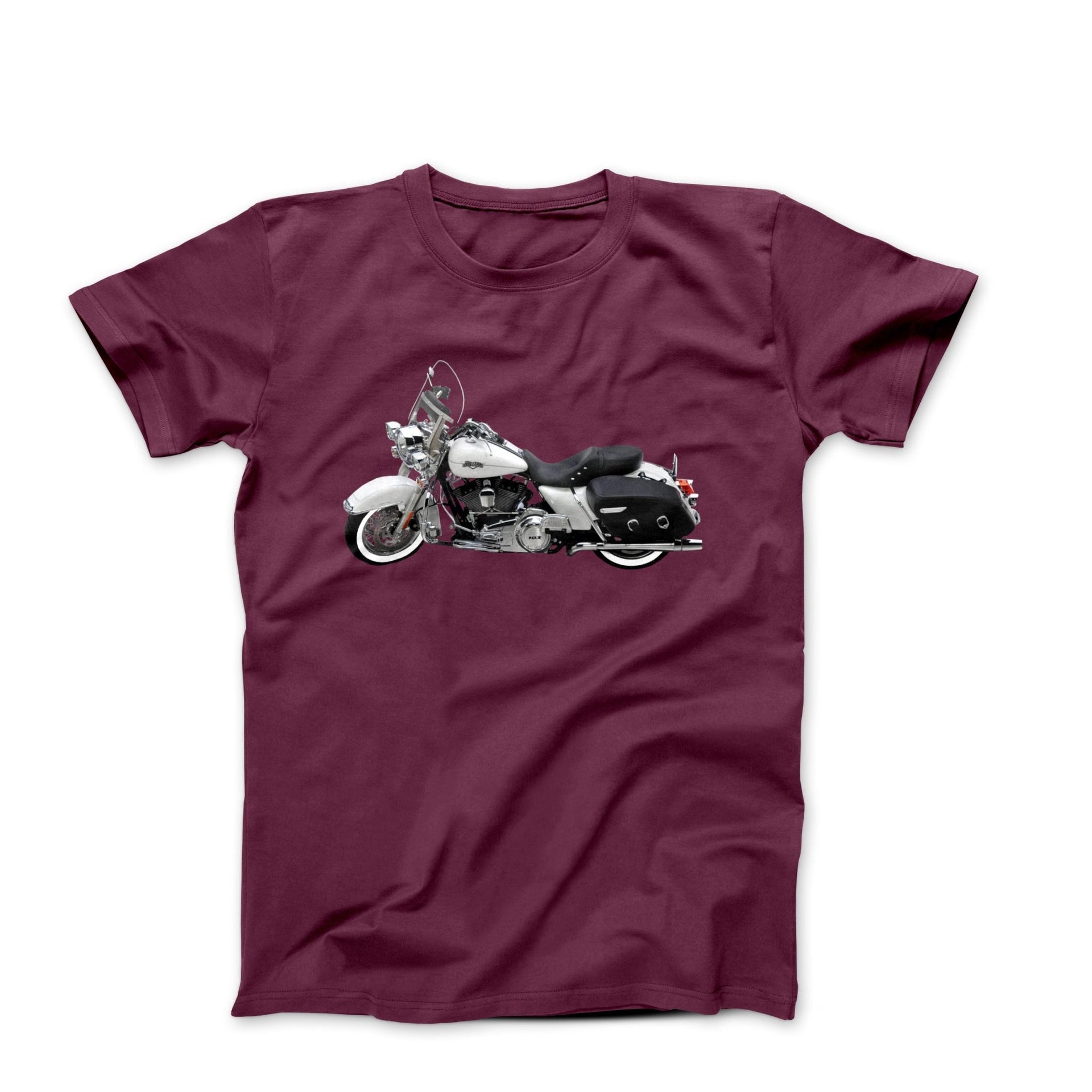2012 Harley - Davidson Road King Classic T-shirt - Cars, Trucks & Cycles - Harvey Ltd
