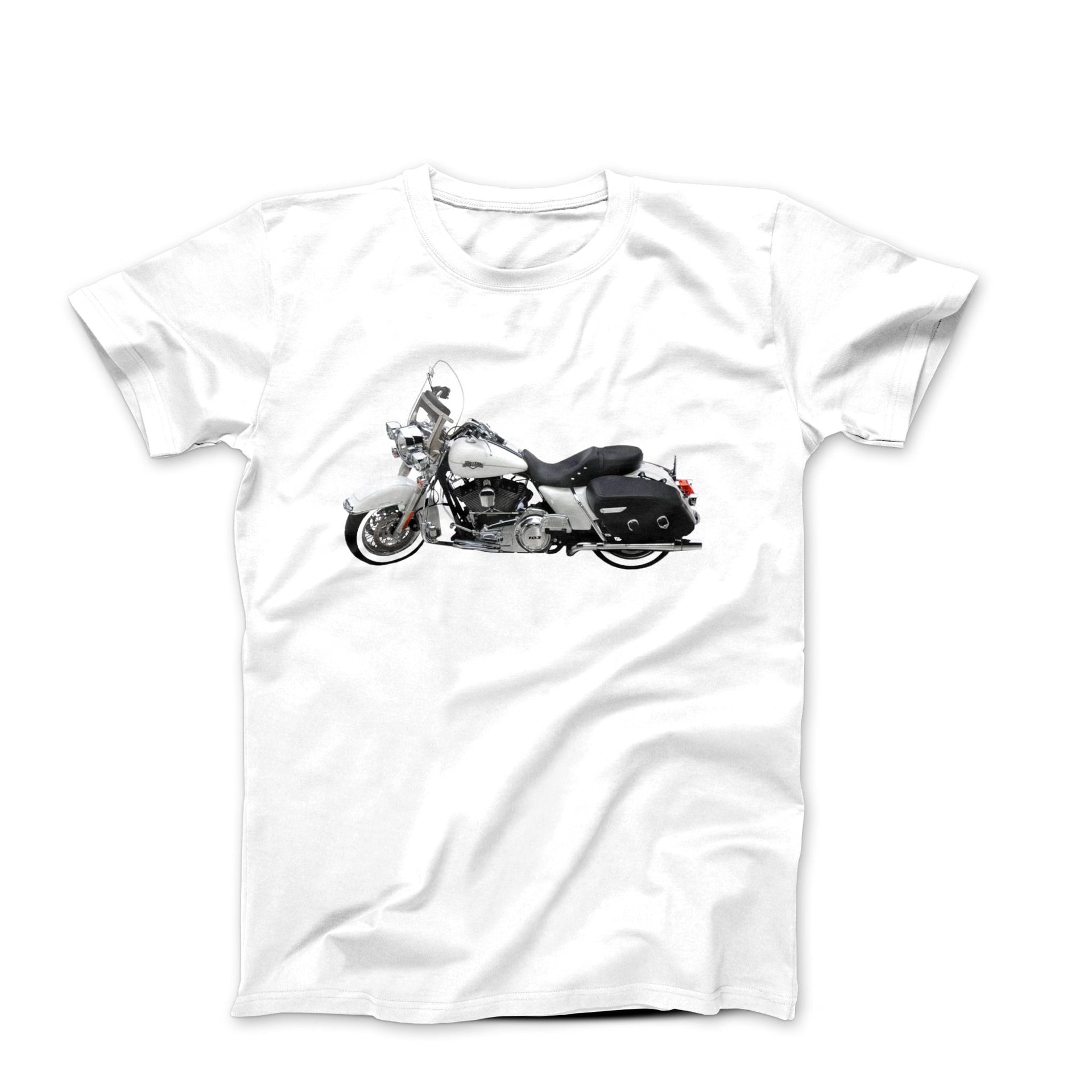 2012 Harley - Davidson Road King Classic T-shirt - Cars, Trucks & Cycles - Harvey Ltd