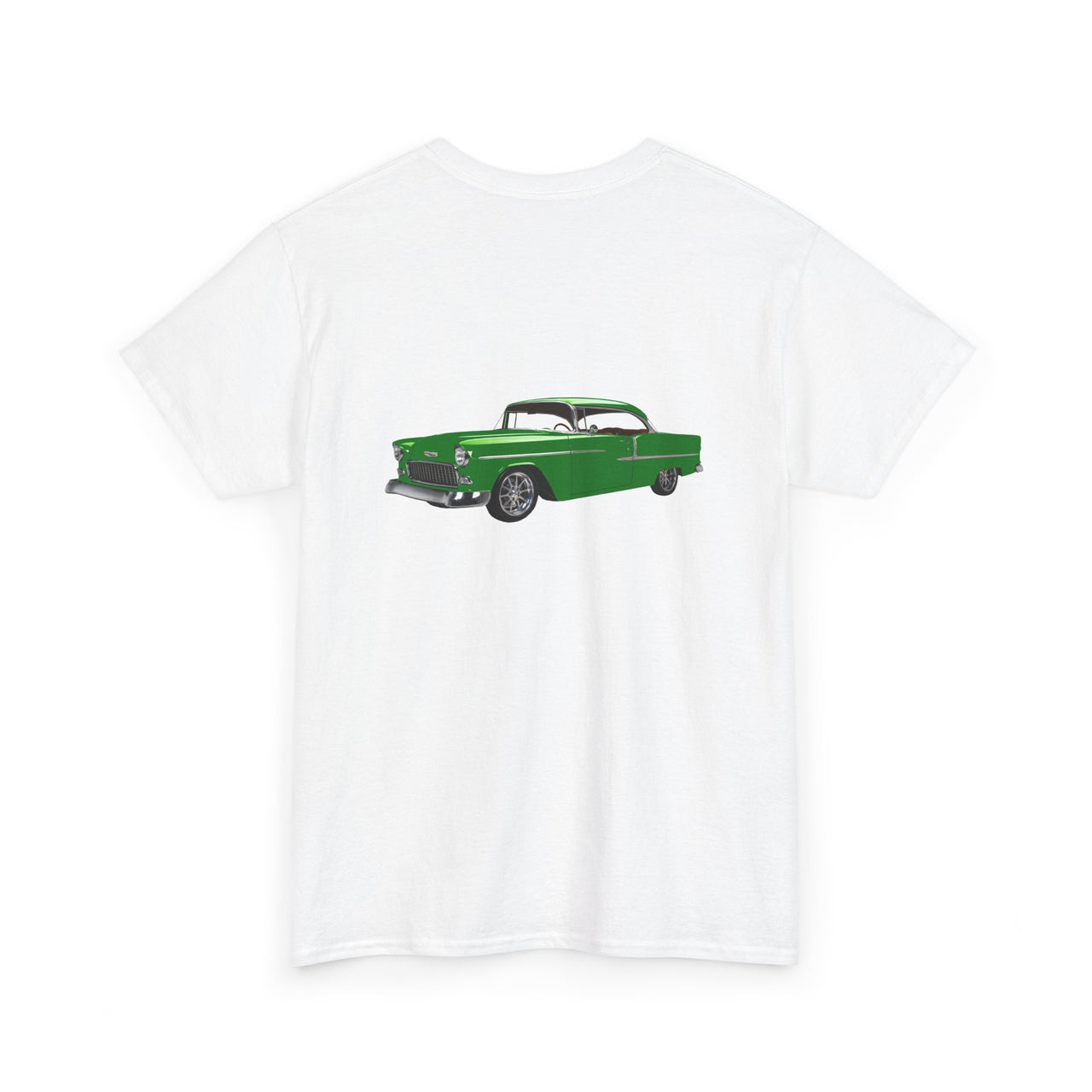 1955 Chevy Bel Air Hardtop Front & Back Printed T-shirt