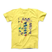 Alberto Magnelli Musique (1941) Artwork T - shirt - Clothing - Harvey Ltd