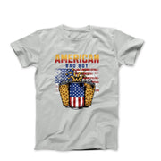 American Bad Boy Illustration T-shirt - Americana & Patriotic - Harvey Ltd