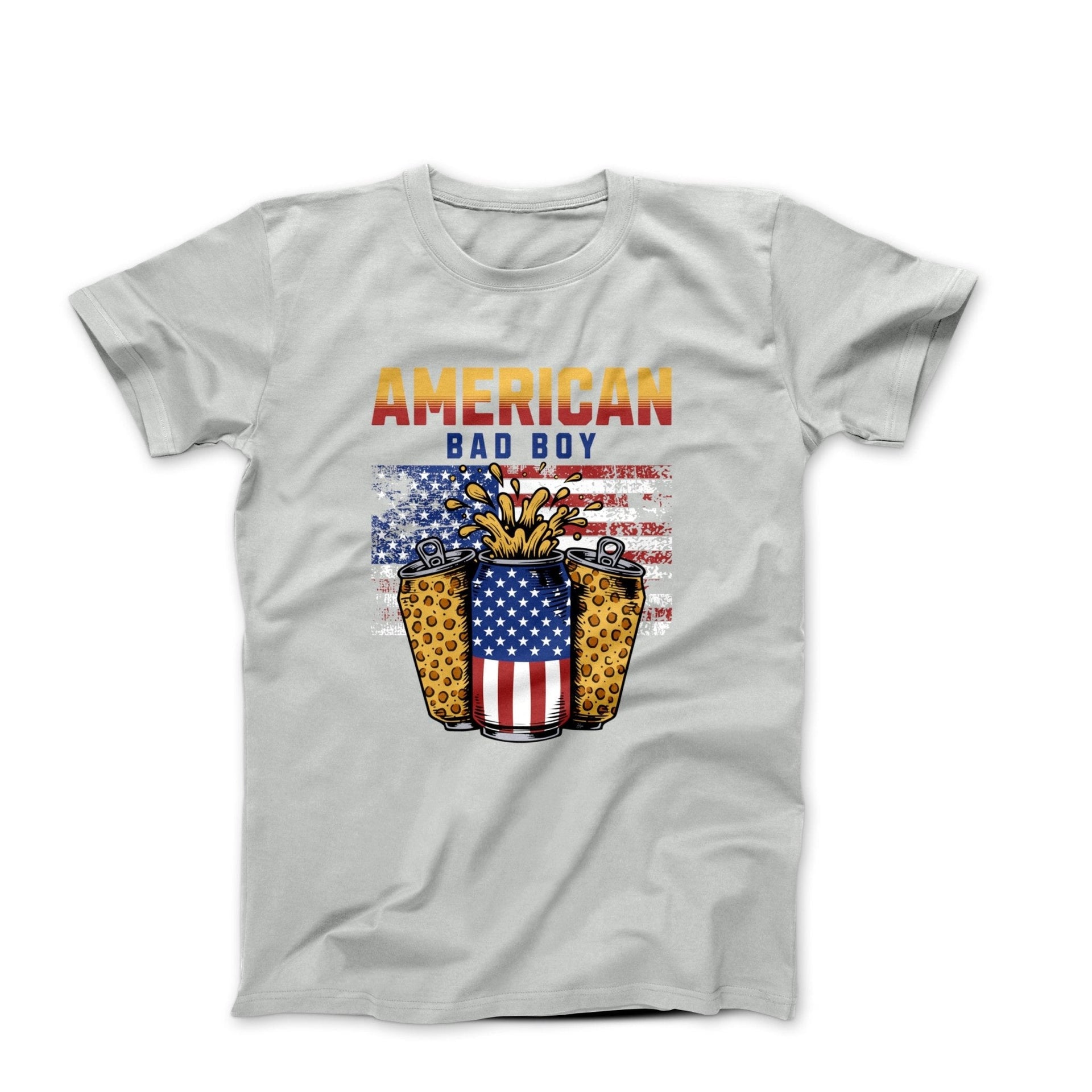 American Bad Boy Illustration T-shirt - Americana & Patriotic - Harvey Ltd