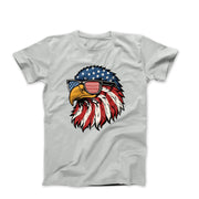 American Flag Eagle Illustration T-shirt - Americana & Patriotic - Harvey Ltd