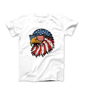 American Flag Eagle Illustration T-shirt - Americana & Patriotic - Harvey Ltd