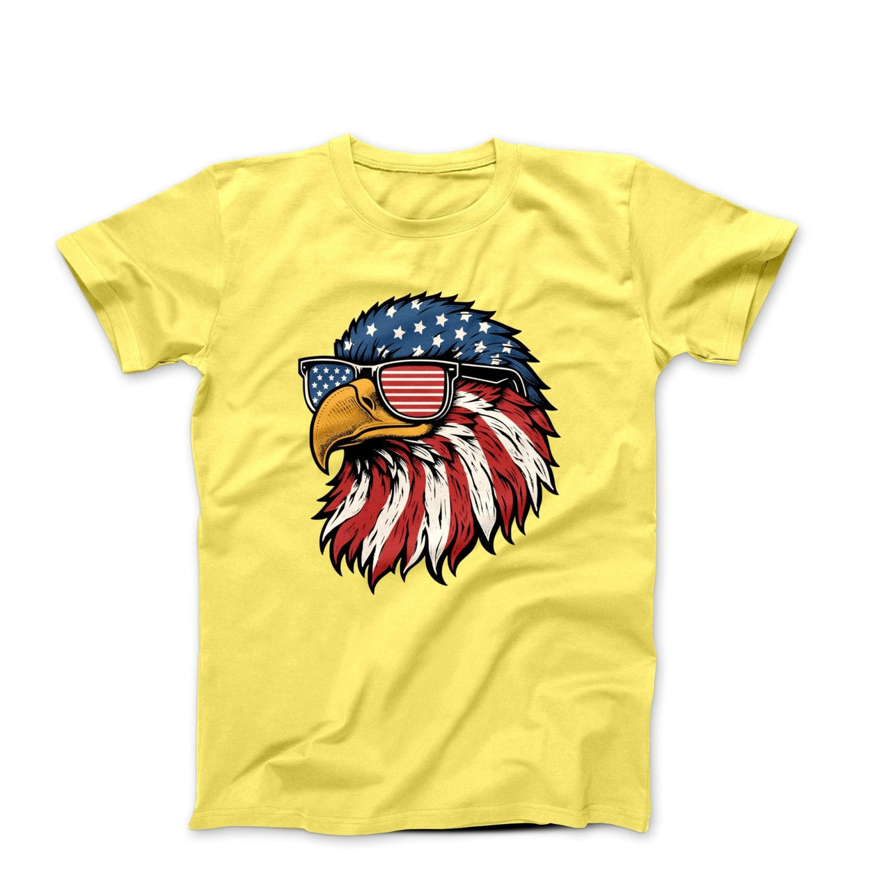 American Flag Eagle Illustration T-shirt - Americana & Patriotic - Harvey Ltd