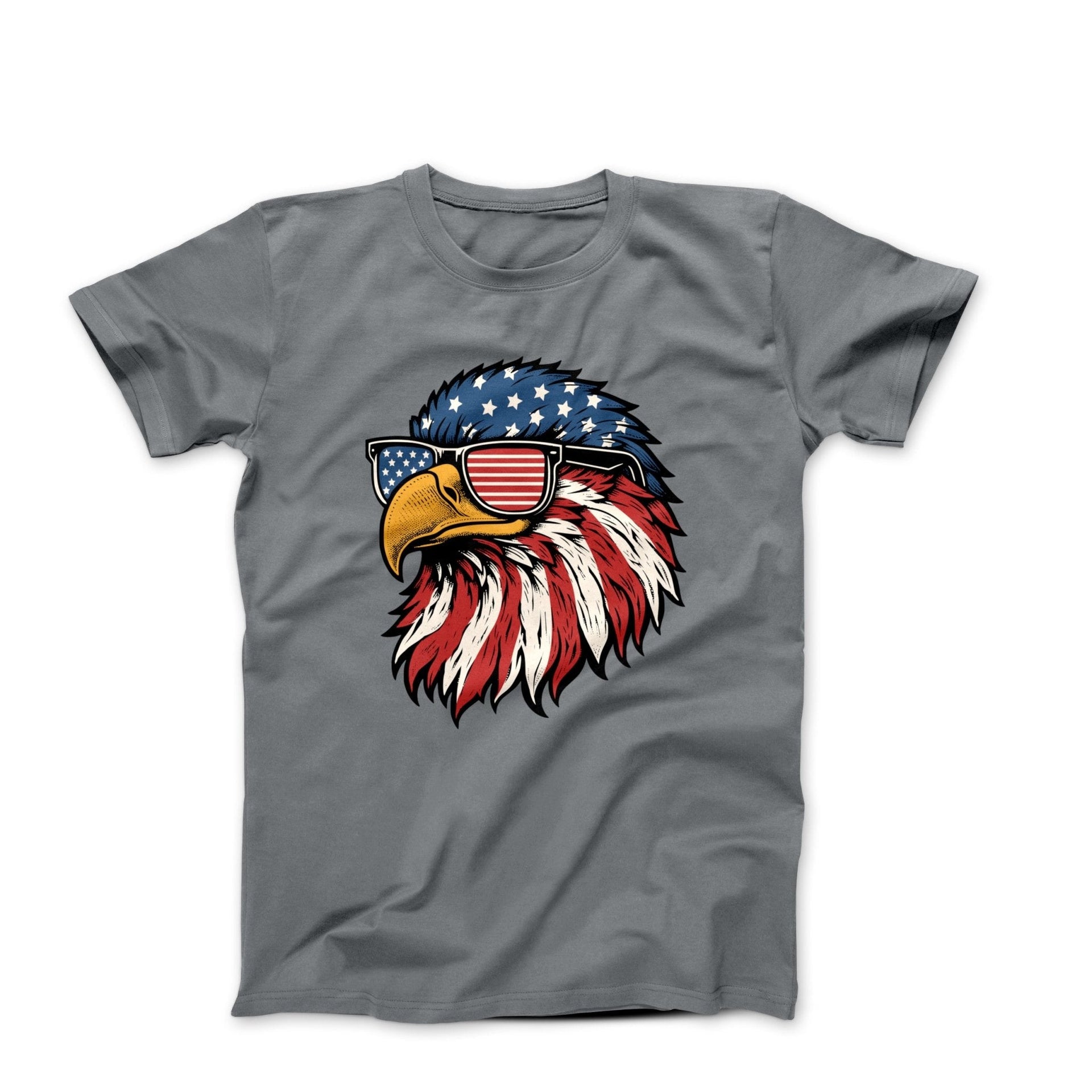 American Flag Eagle Illustration T-shirt - Americana & Patriotic - Harvey Ltd
