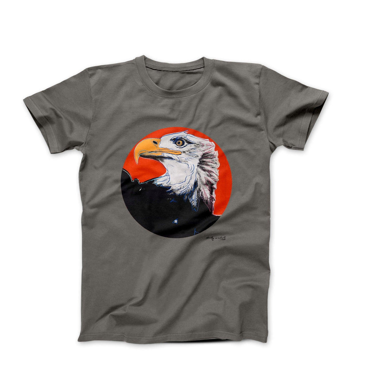 Andy Warhol Bald Eagle I (1983) Artwork T-shirt - Clothing - Harvey Ltd