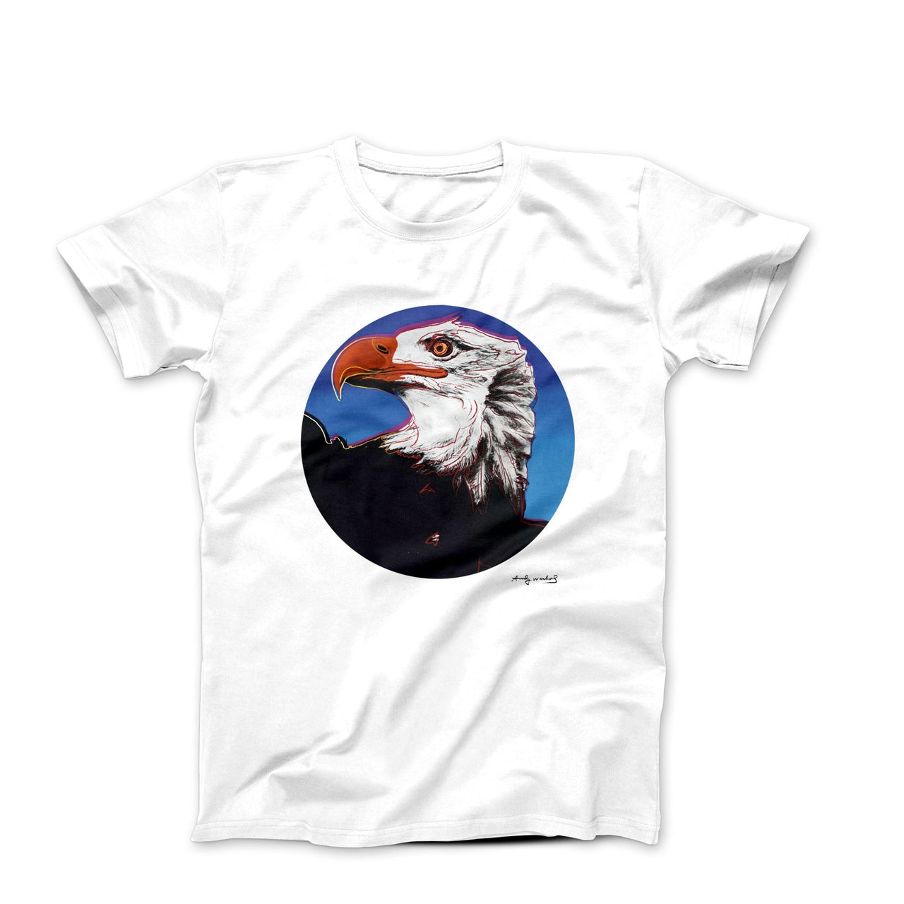 Andy Warhol Bald Eagle II (1983) Artwork T-shirt - Clothing - Harvey Ltd