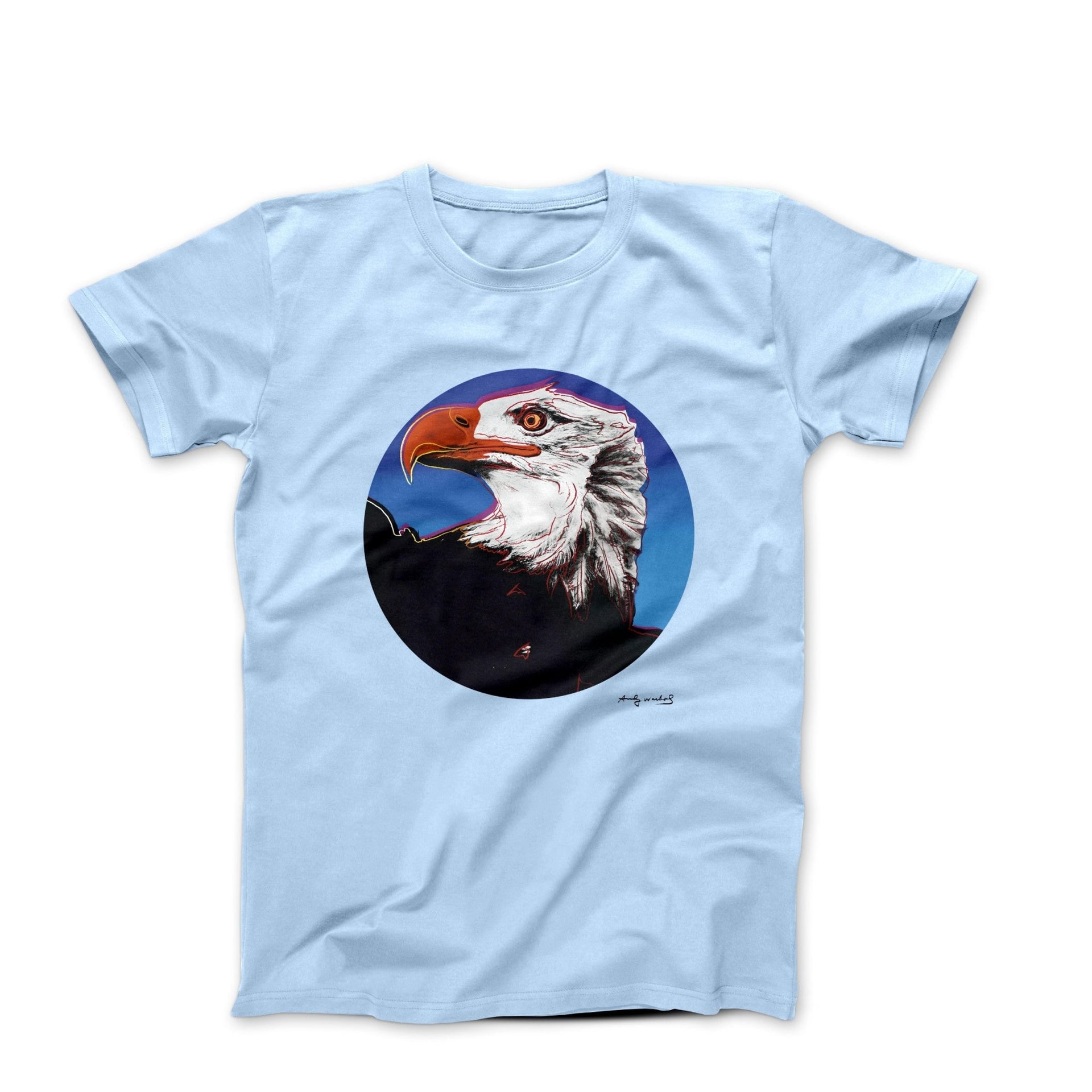 Andy Warhol Bald Eagle II (1983) Artwork T-shirt - Clothing - Harvey Ltd