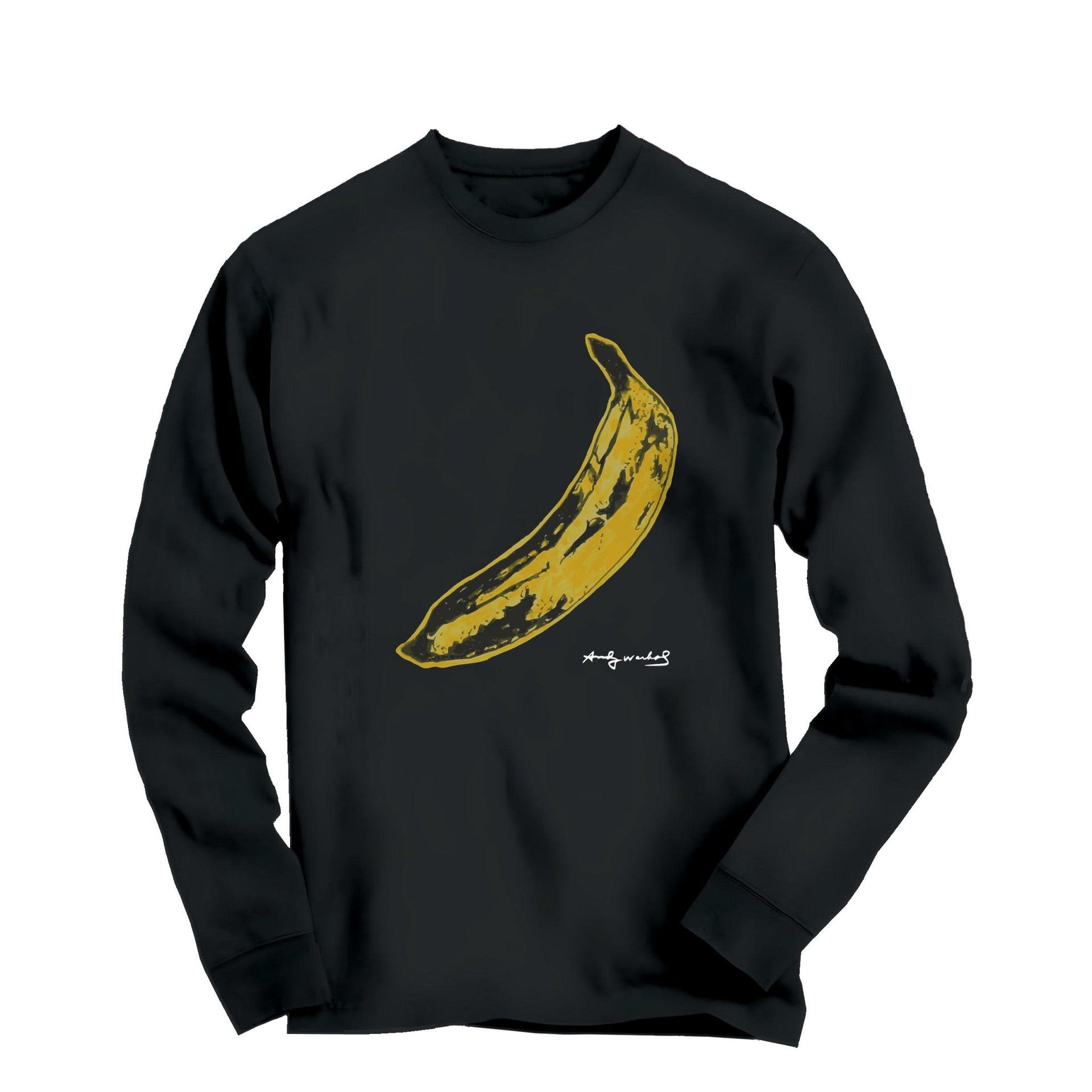 Andy Warhol Banana (1967) Pop Art Long Sleeve Tee - Long - sleeve - Harvey Ltd