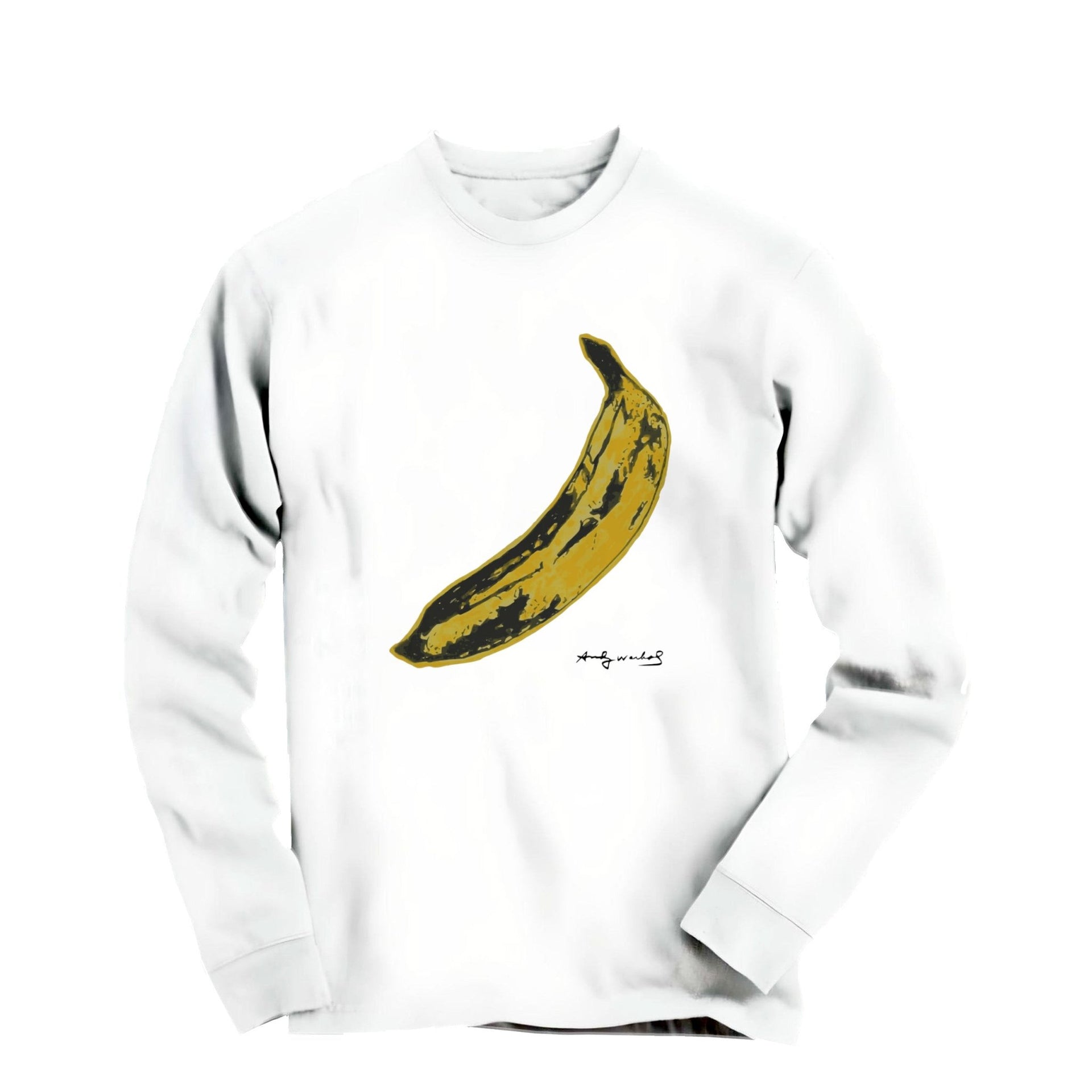 Andy Warhol Banana (1967) Pop Art Long Sleeve Tee - Long - sleeve - Harvey Ltd