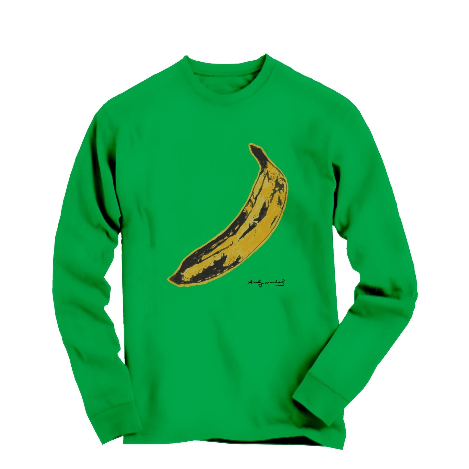 Andy Warhol Banana (1967) Pop Art Long Sleeve Tee - Long - sleeve - Harvey Ltd