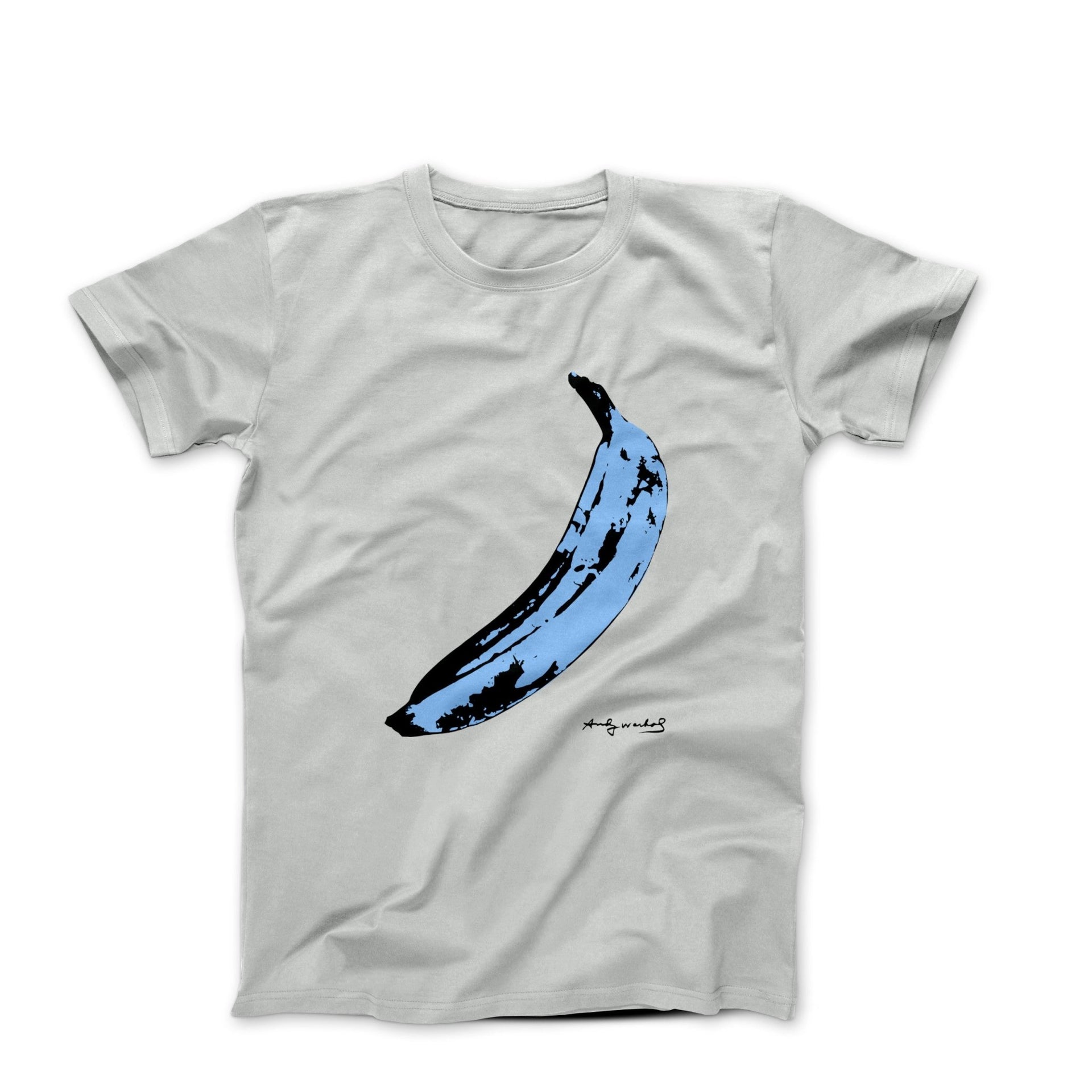 Andy Warhol Blue Banana (1967) Pop Art T - shirt - Clothing - Harvey Ltd