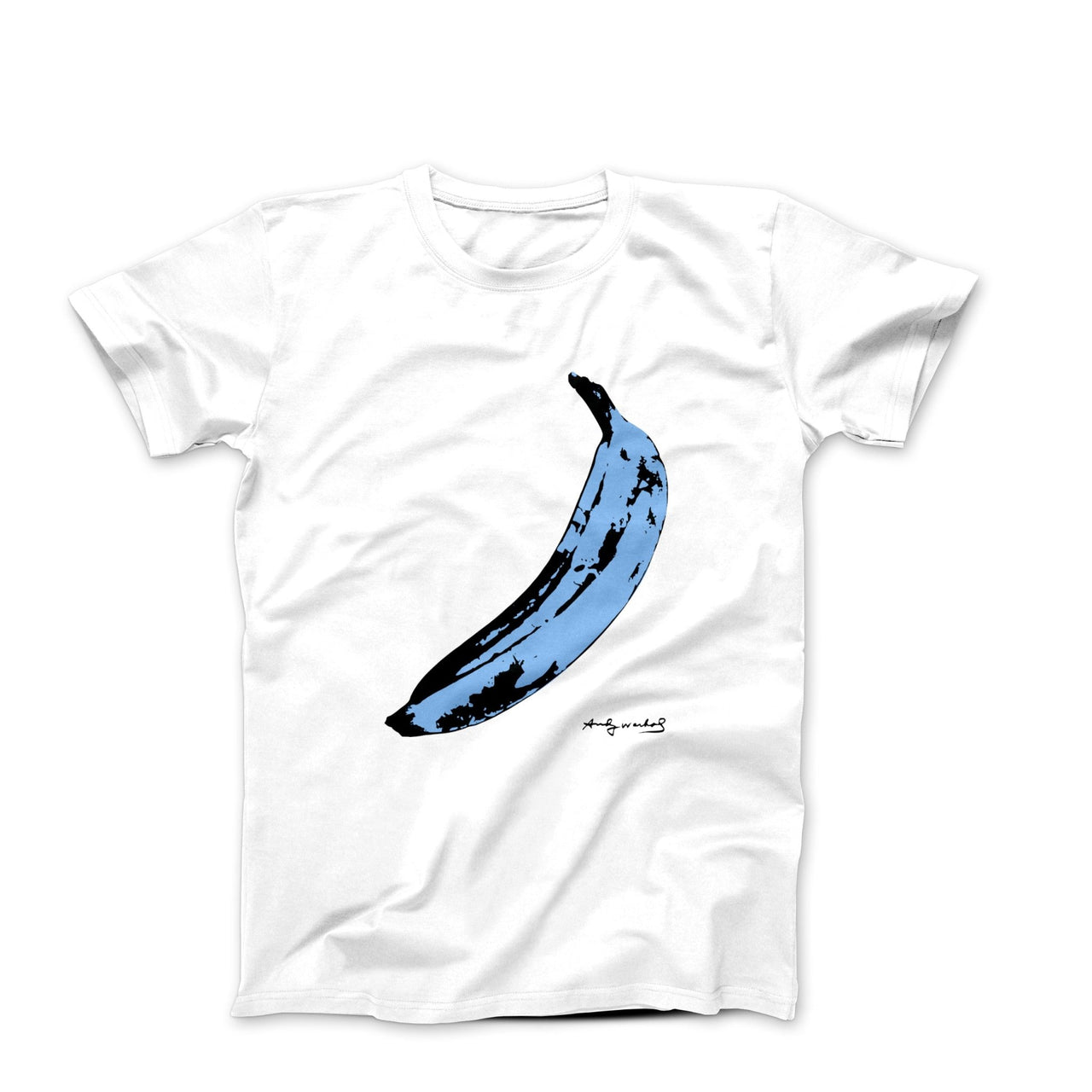 Andy Warhol Blue Banana (1967) Pop Art T - shirt - Clothing - Harvey Ltd