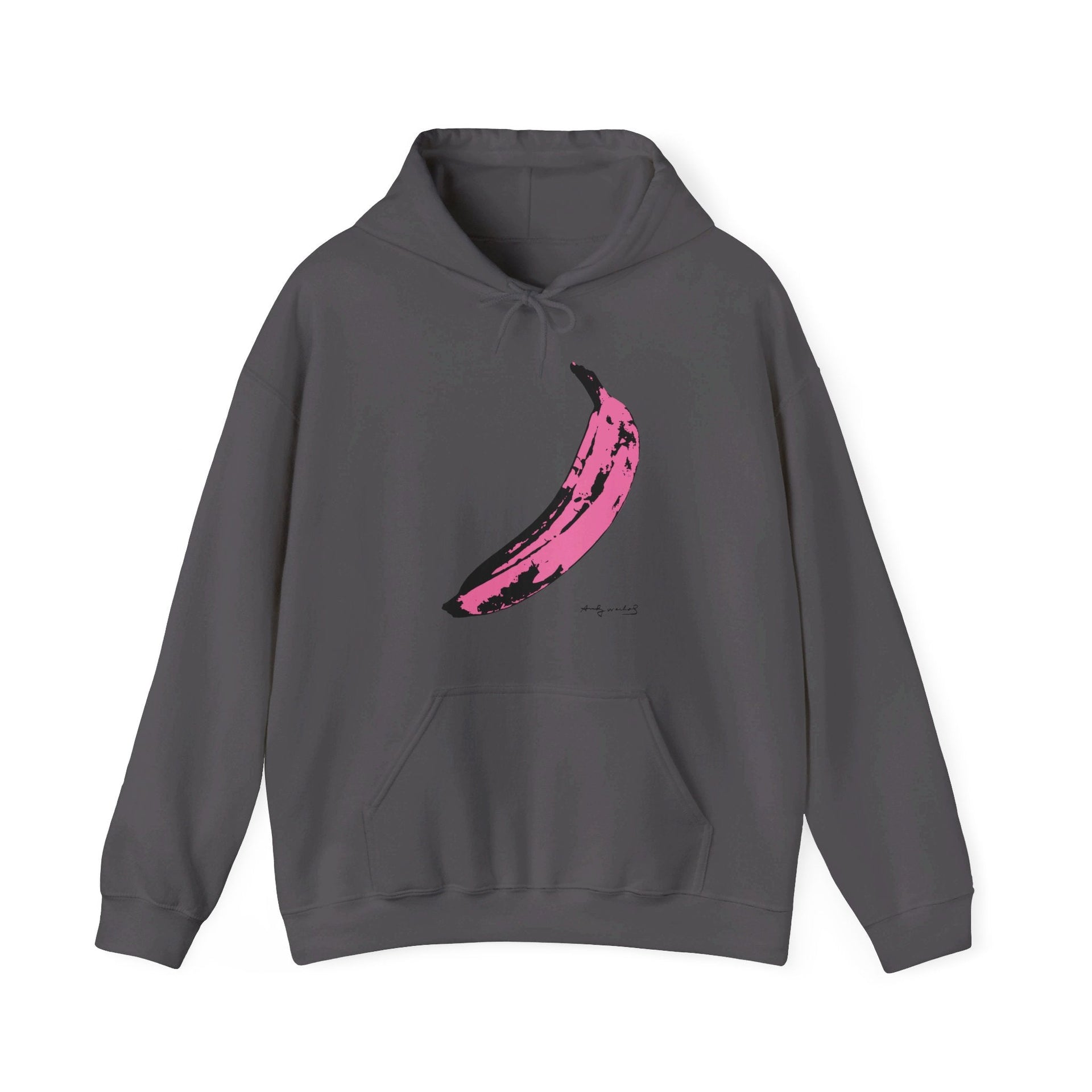 Andy Warhol Pink Banana (1967) Pop Art Hoodie - Clothing - Harvey Ltd