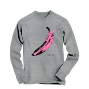 Andy Warhol Pink Banana (1967) Pop Art Long Sleeve Tee - Clothing - Harvey Ltd