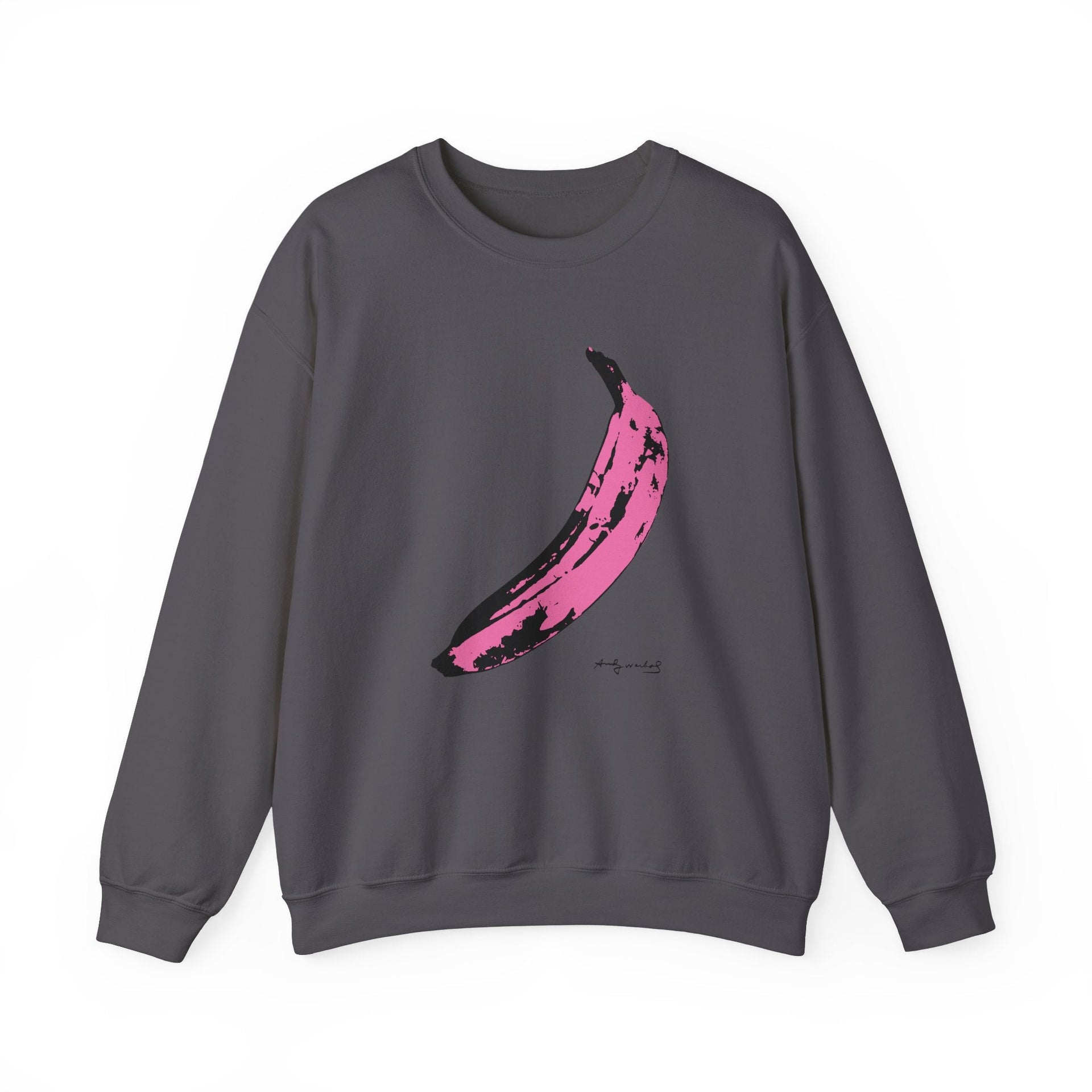 Andy Warhol Pink Banana (1967) Pop Art Sweatshirt - Clothing - Harvey Ltd