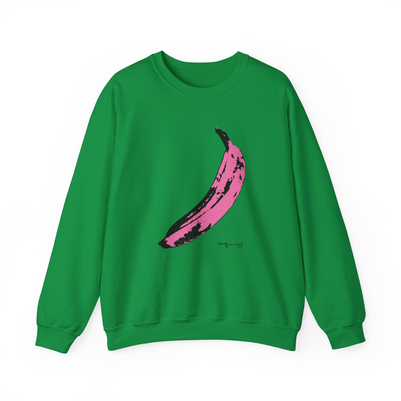 Andy Warhol Pink Banana (1967) Pop Art Sweatshirt - Clothing - Harvey Ltd