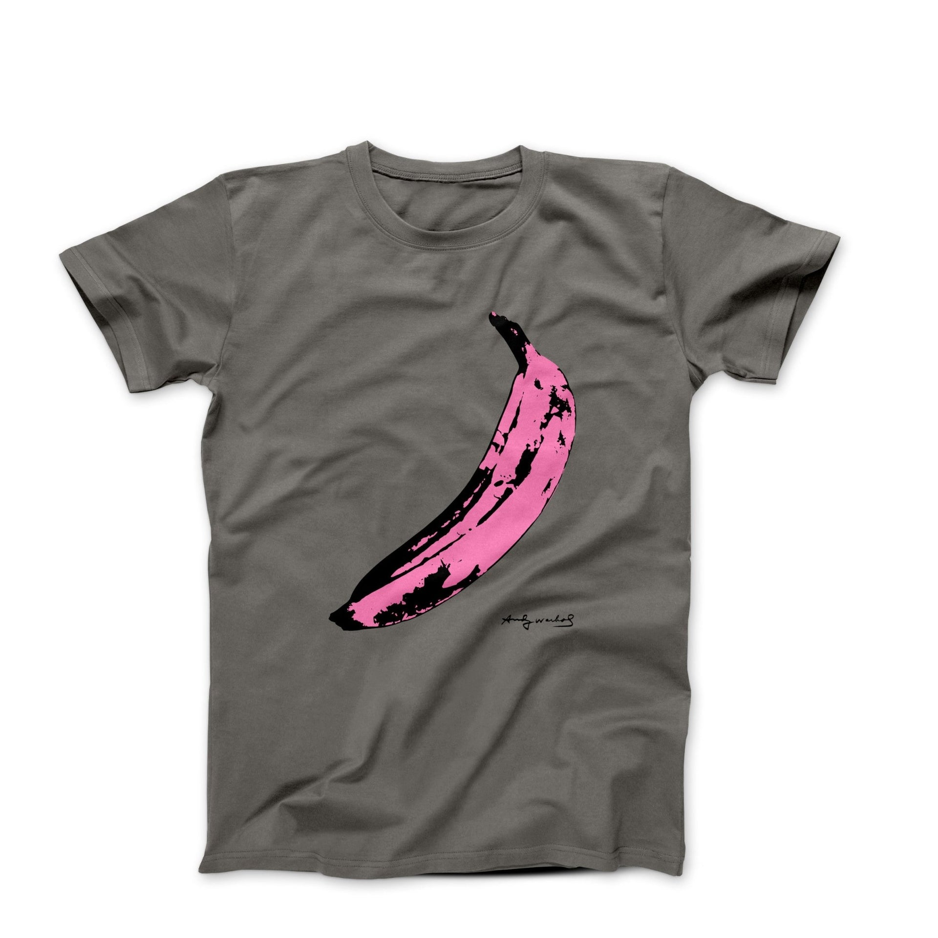 Andy Warhol Pink Banana (1967) Pop Art T - shirt - Clothing - Harvey Ltd