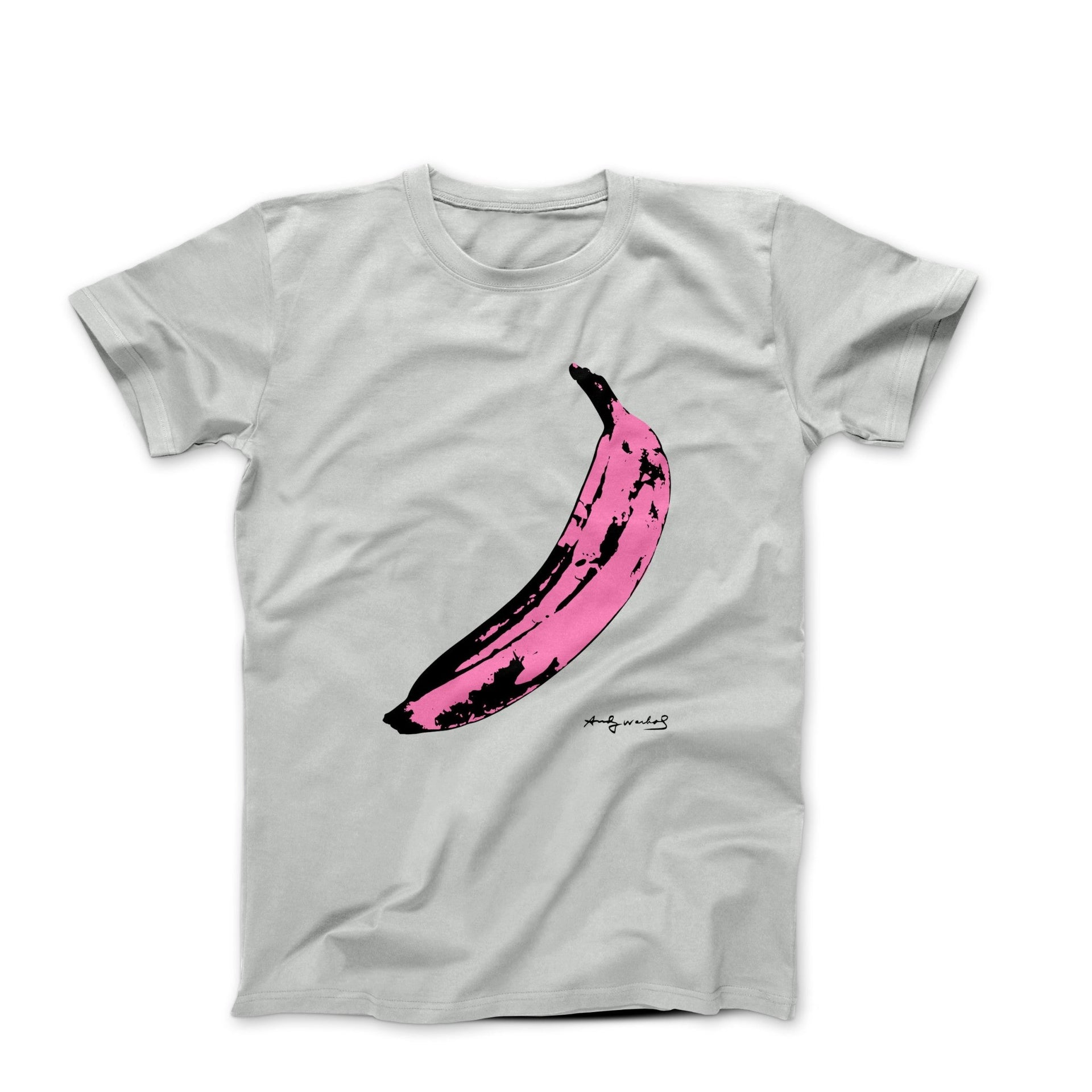 Andy Warhol Pink Banana (1967) Pop Art T - shirt - Clothing - Harvey Ltd