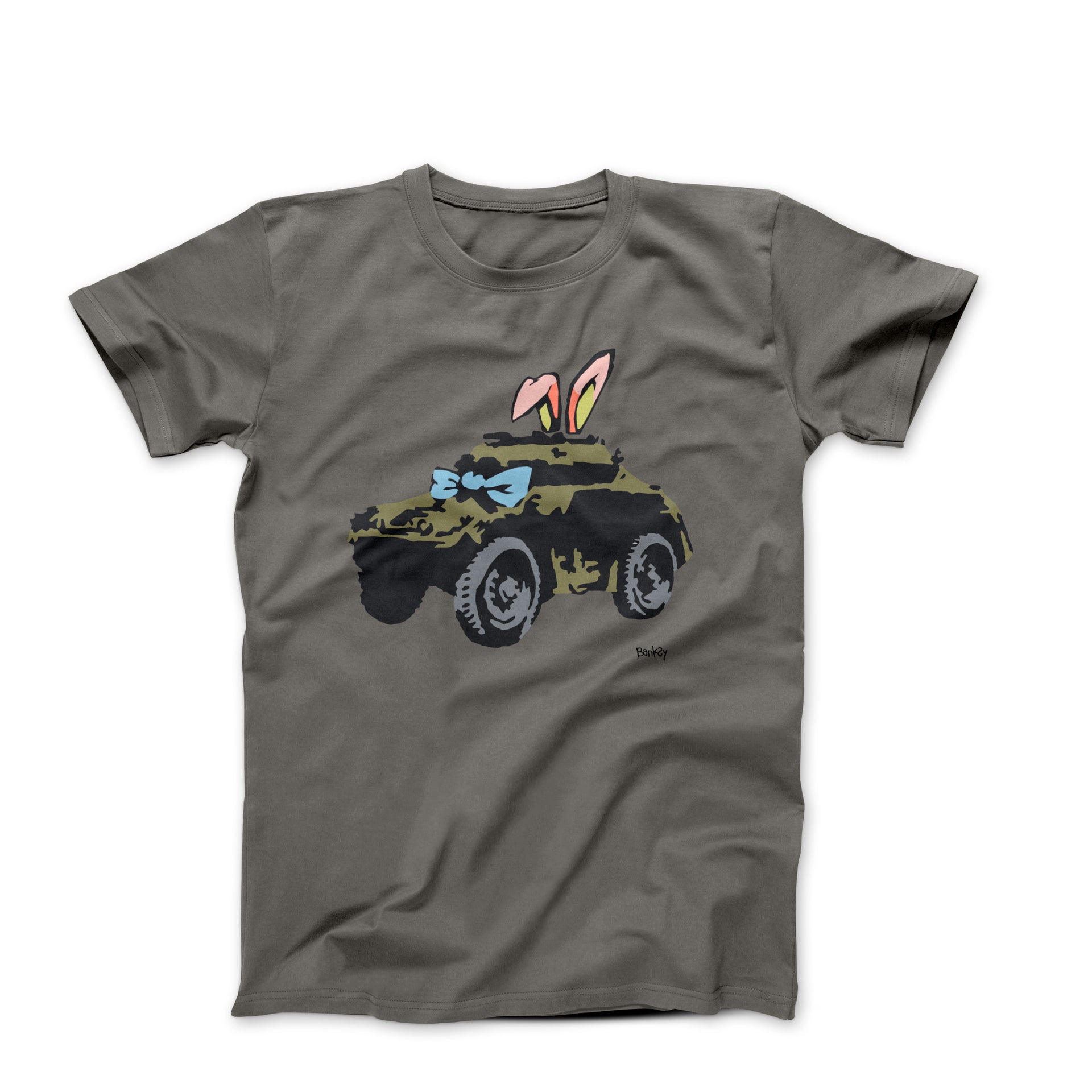 Banksy Armored Car (2002) Street Art T-shirt - Street, Pop & Media Art - Harvey Ltd